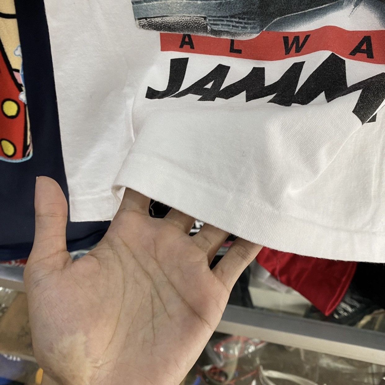 Coca Cola Vintage 1994 Coca-Cola "Always Jammin" Graphic T-Shirt White Size US M / EU 48-50 / 2 - 9 Thumbnail