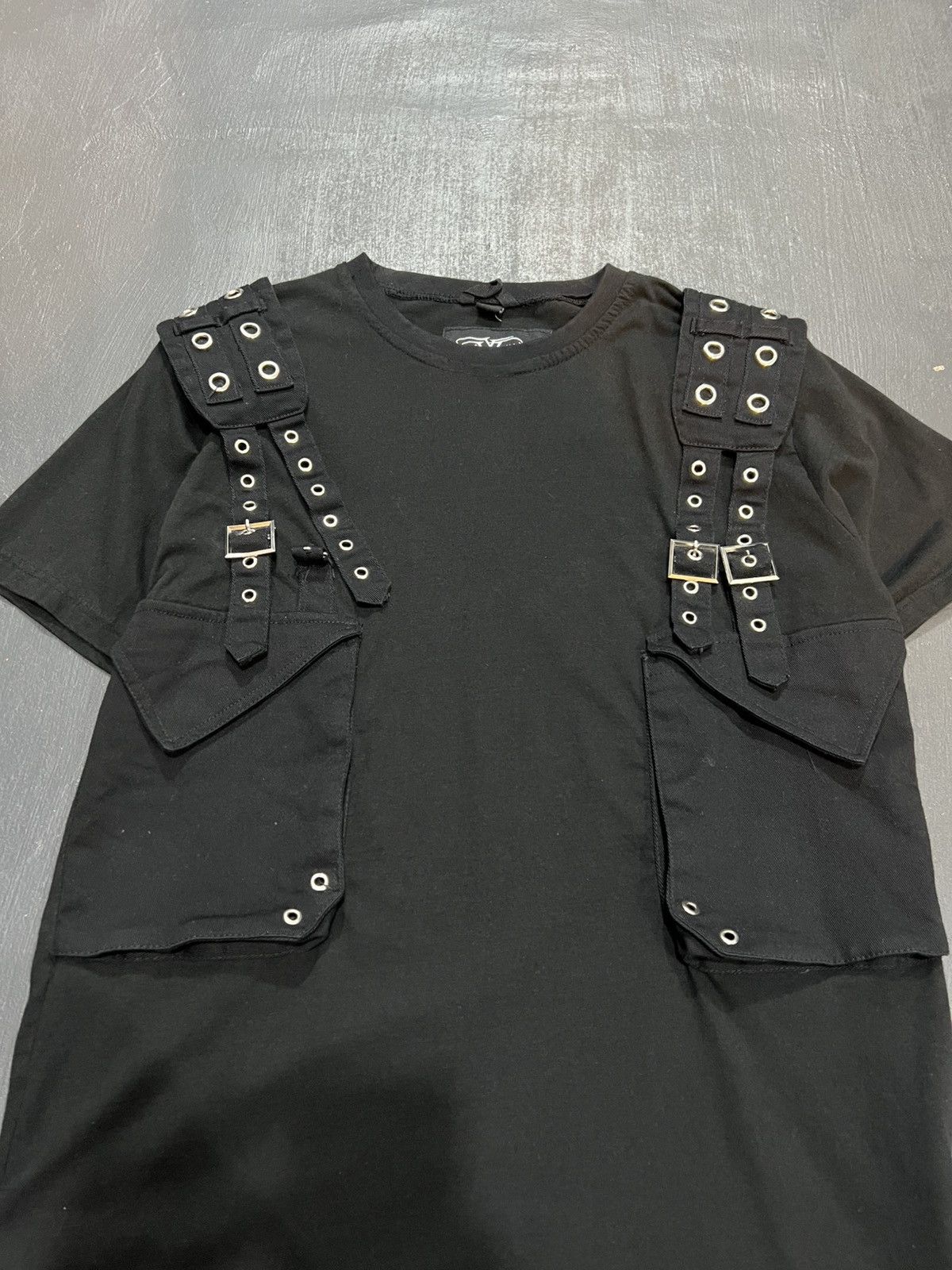 Japanese Brand Vixxsin Punk Style Utilitarian Style T-Shirt Size US L / EU 52-54 / 3 - 3 Thumbnail