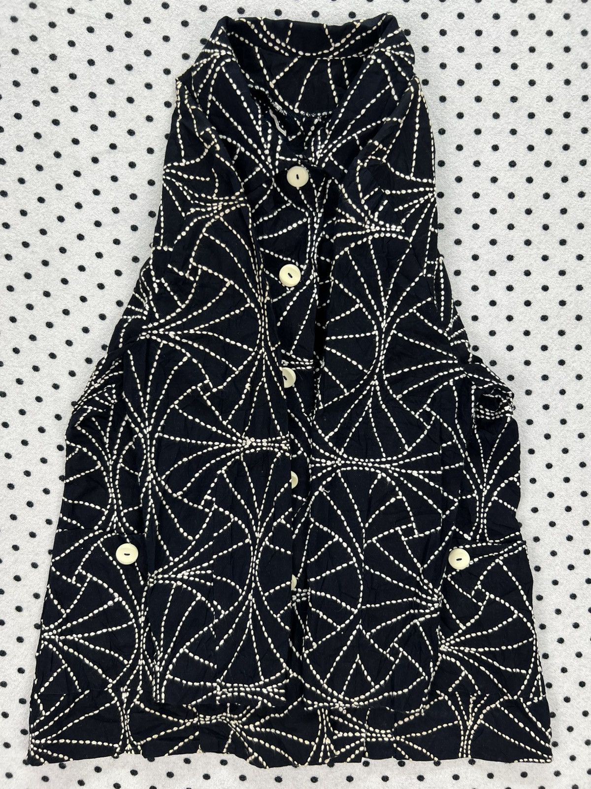Vintage Vintage Indigo Sashiko Jacket Size S / US 4 / IT 40 - 5 Thumbnail