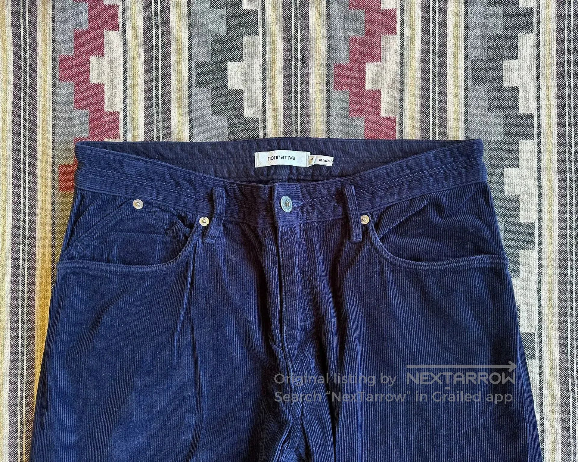 Nonnative nonnative dweller 5p overdyed corduroy pants. Size US 30 / EU 46 - 3 Thumbnail