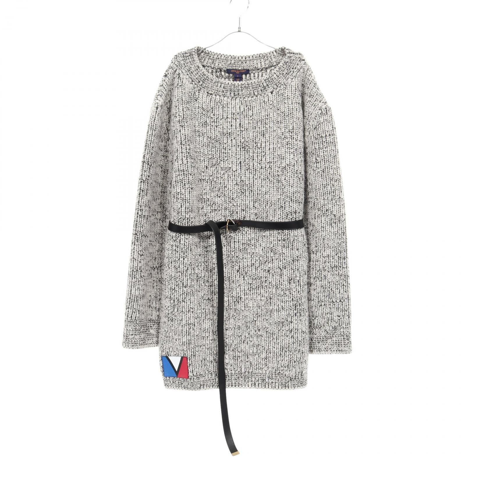 Louis Vuitton Louis Vuitton Louis Vuitton Wool Dress Textile Dresses DUTY FREE for USA Size ONE SIZE - 1 Thumbnail