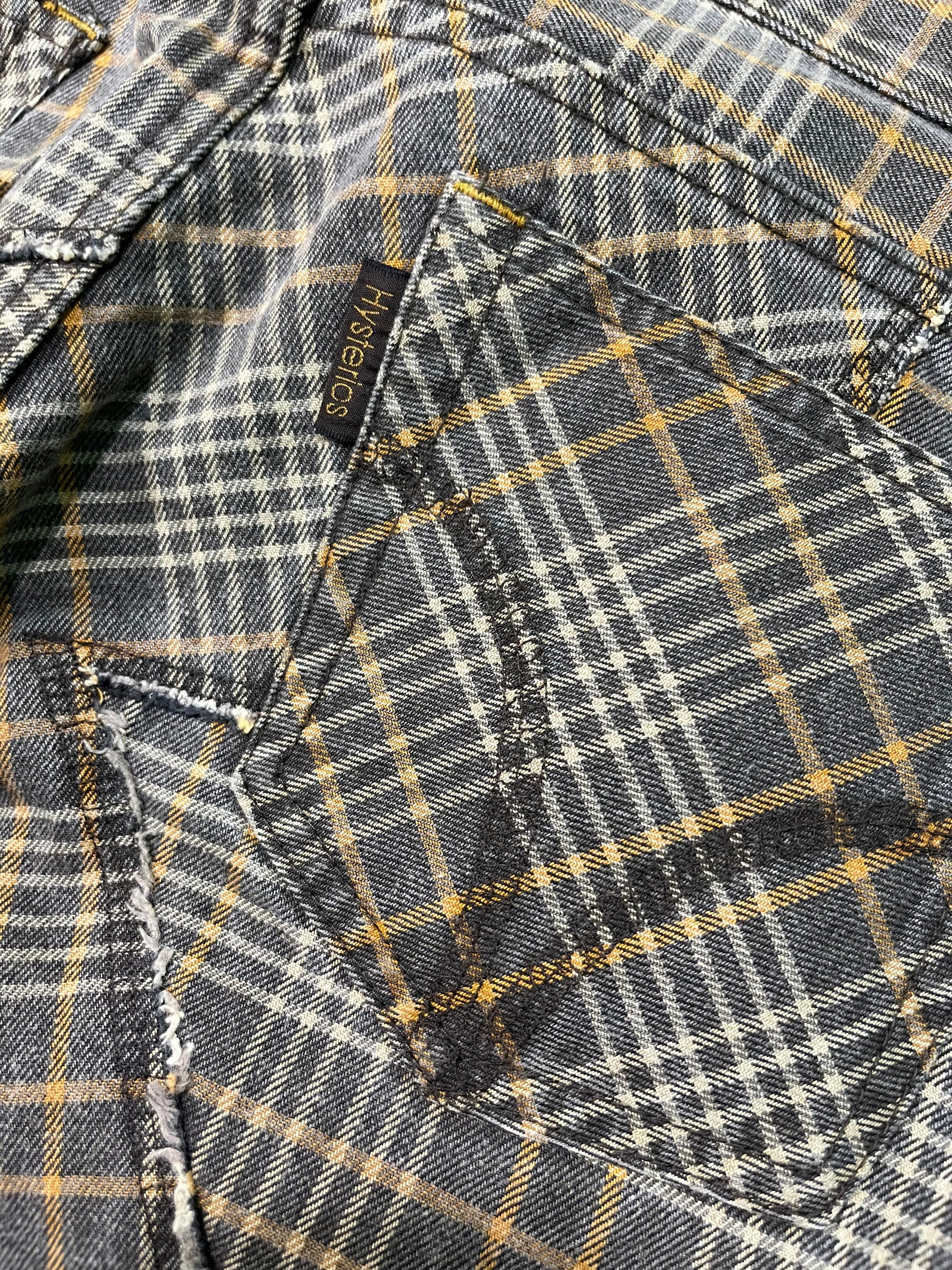 Hysteric Glamour Hysteric Glamour Patchwork Flared Pants Size US 29 - 6 Thumbnail