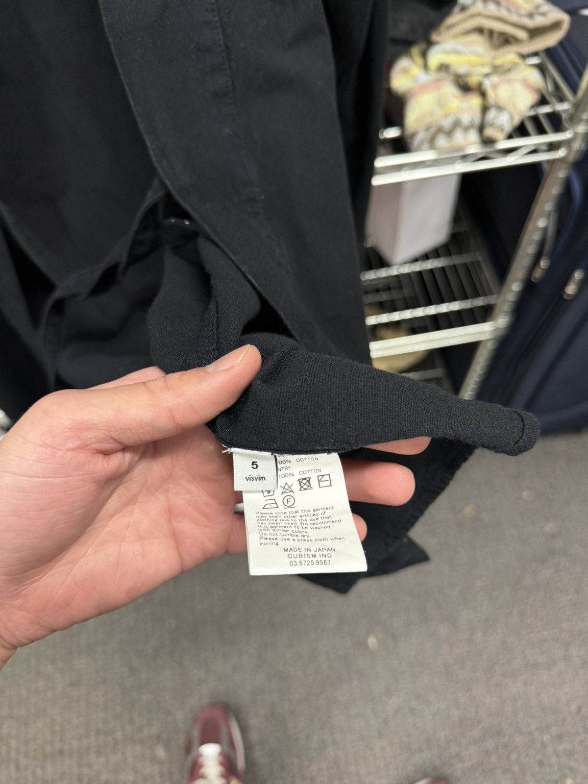 Visvim SZ 5(fits L) Visvim ICT Ihamo Dark Indigo Size US M / EU 48-50 / 2 - 7 Thumbnail
