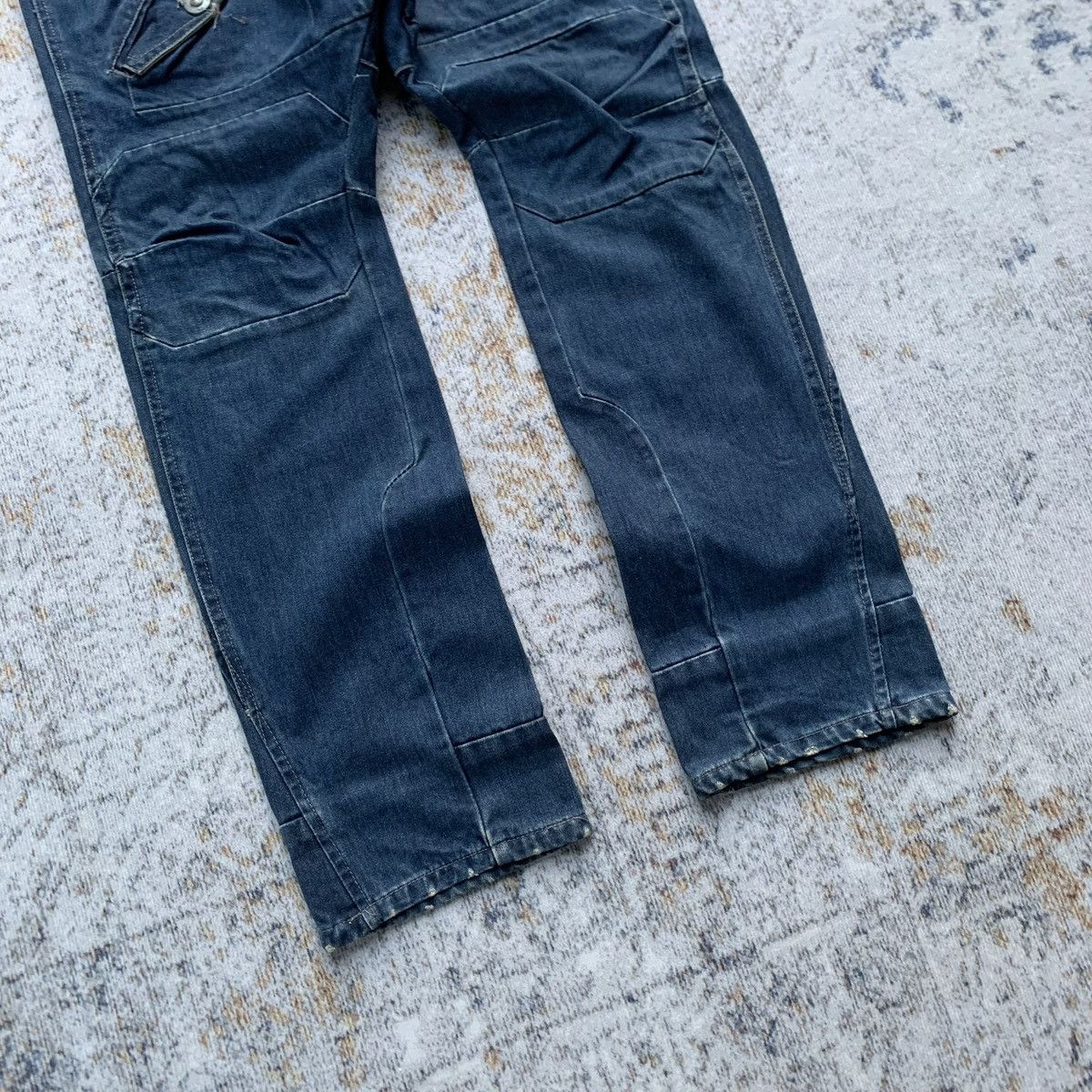 If Six Was Nine × Japanese Brand × Vintage Rare Vintage BRTH Breath Artisan Jeans Multi Zippers Size US 32 / EU 48 - 5 Thumbnail