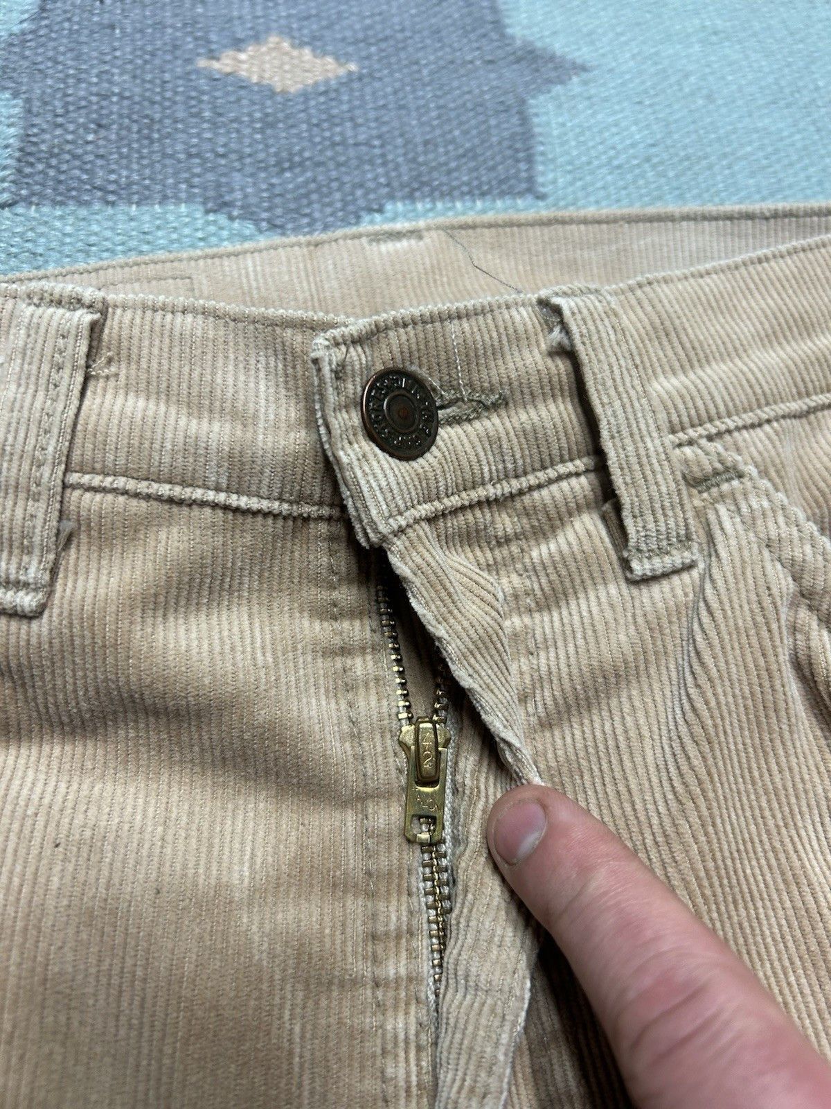 Vintage Vtg 70s gap pioneer corduroy pants straight western 30x31 Size US 30 / EU 46 - 8 Thumbnail