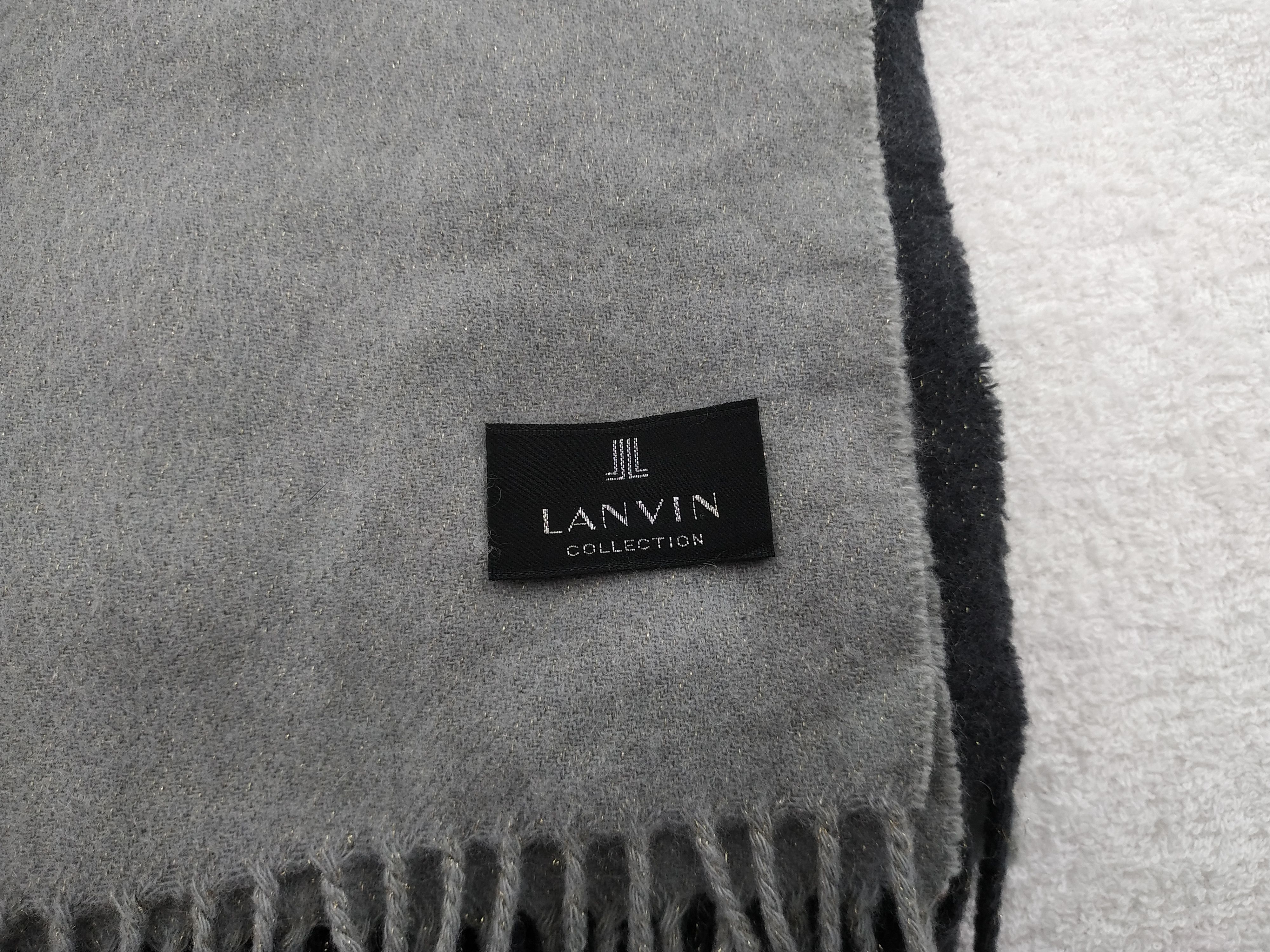 Lanvin × Vintage Lanvin Scarf / Muffler / Neckwear Size ONE SIZE - 2 Thumbnail