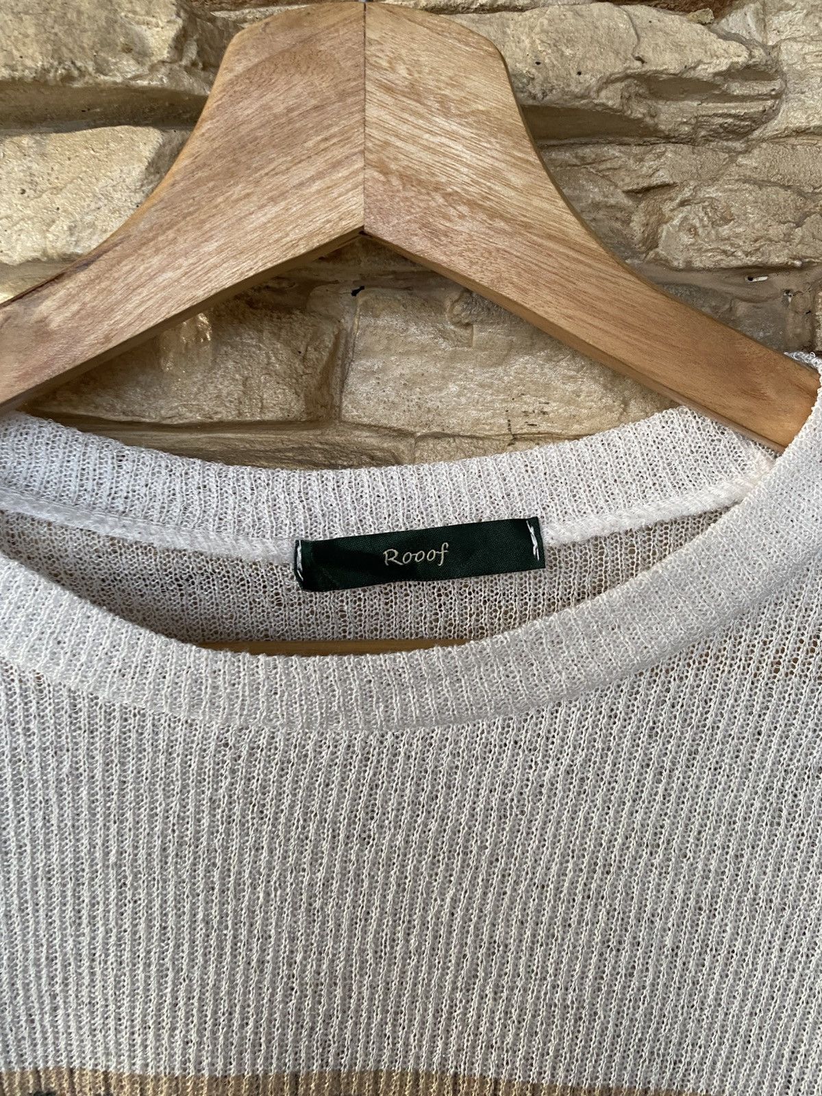Vintage Vintage Joy Division “Au Plan K” + Digital Dance Brussels 1980 Concert Graphic White Waffle Knit Thermal Long Sleeve Tees Size US M / EU 48-50 / 2 - 5 Thumbnail