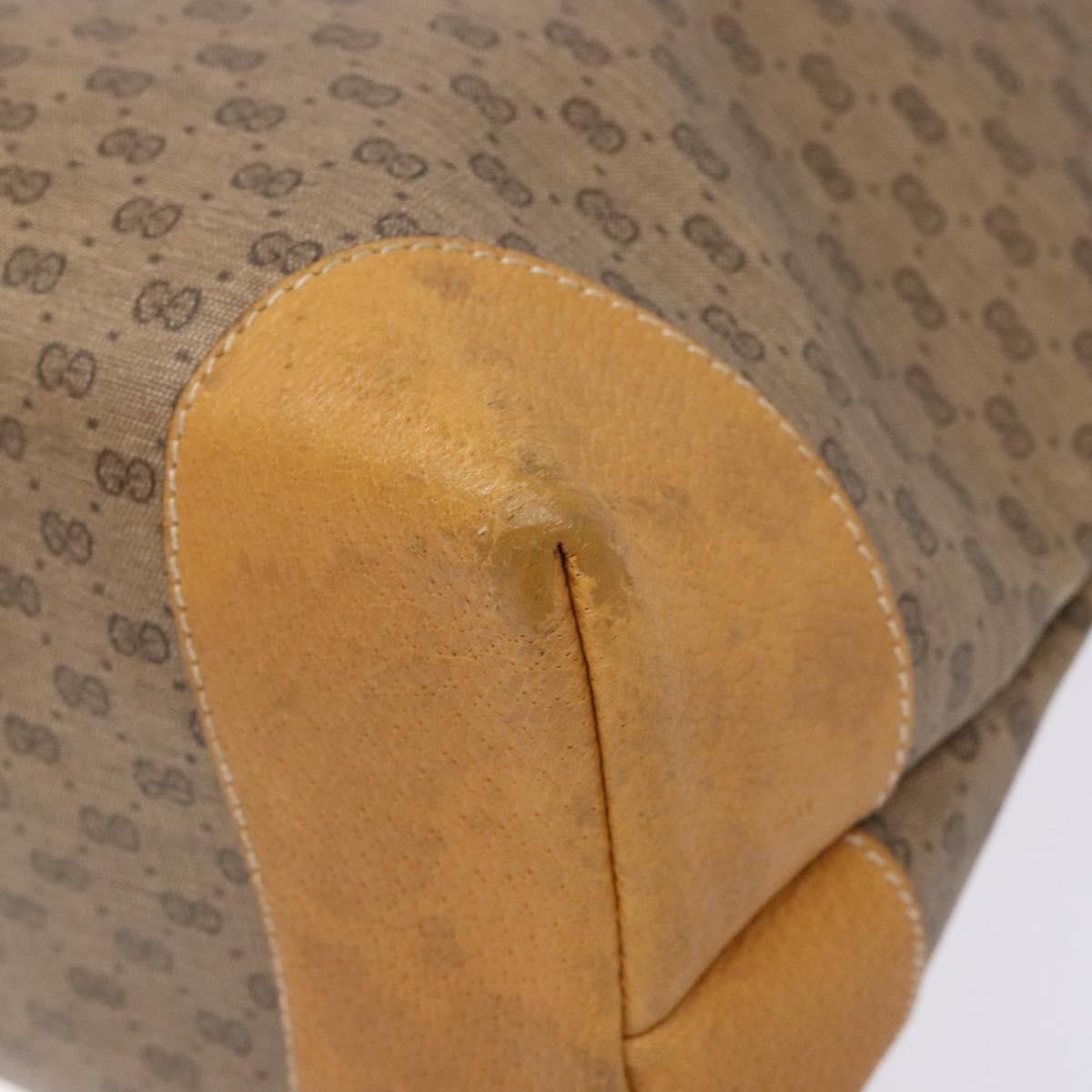 Gucci GUCCI Micro GG Supreme Tote Bag Pvc Beige Gold Size ONE SIZE - 10 Thumbnail