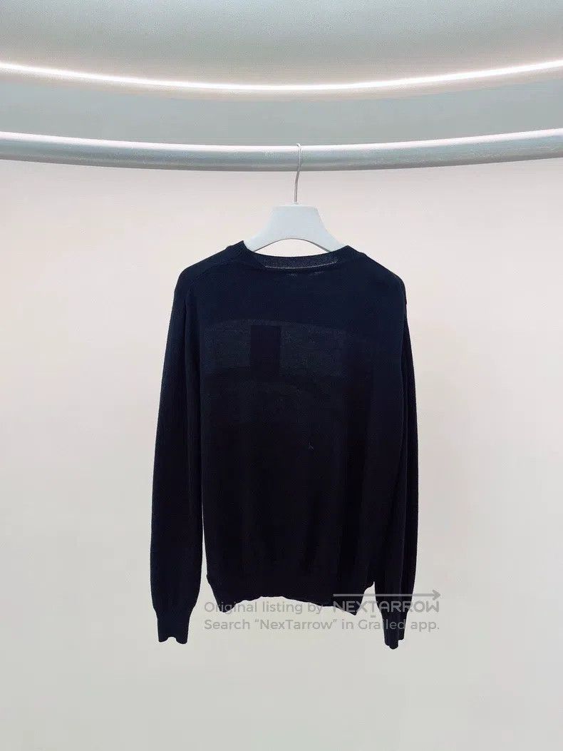 Hermes Hermes Black and white silk patchwork sweater Size XXS / US 00 / IT 34 - 2 Thumbnail