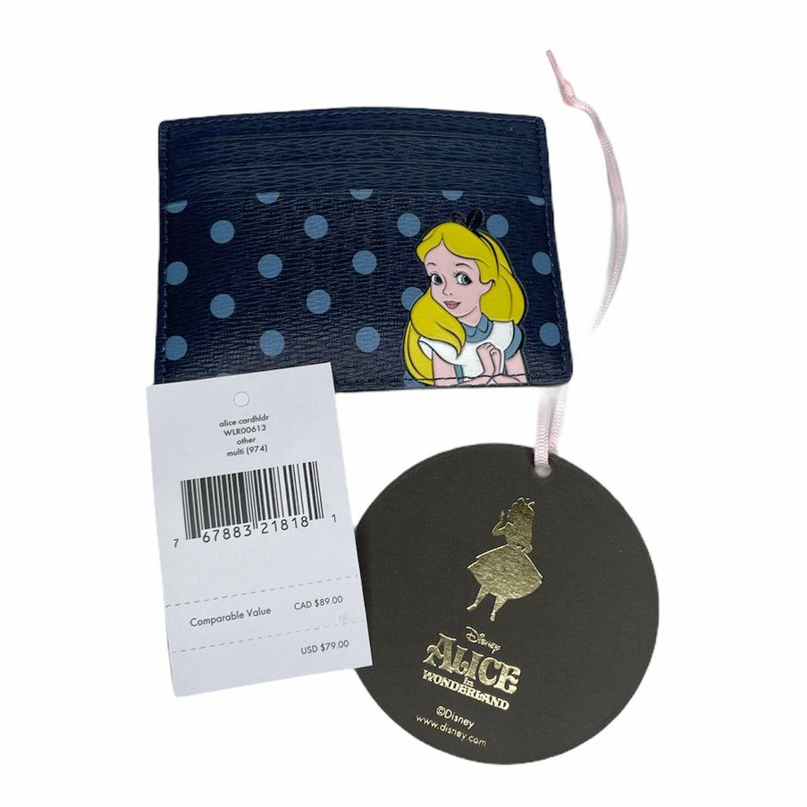Kate Spade Kate Spade Disney Alice Wonderland card holder Wallet Size ONE SIZE - 5 Thumbnail