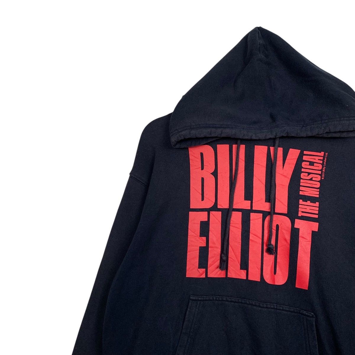 Vintage Billy Elliot the Musical Big Logo Pullover Hoodies #1762-C78 Size US M / EU 48-50 / 2 - 6 Thumbnail