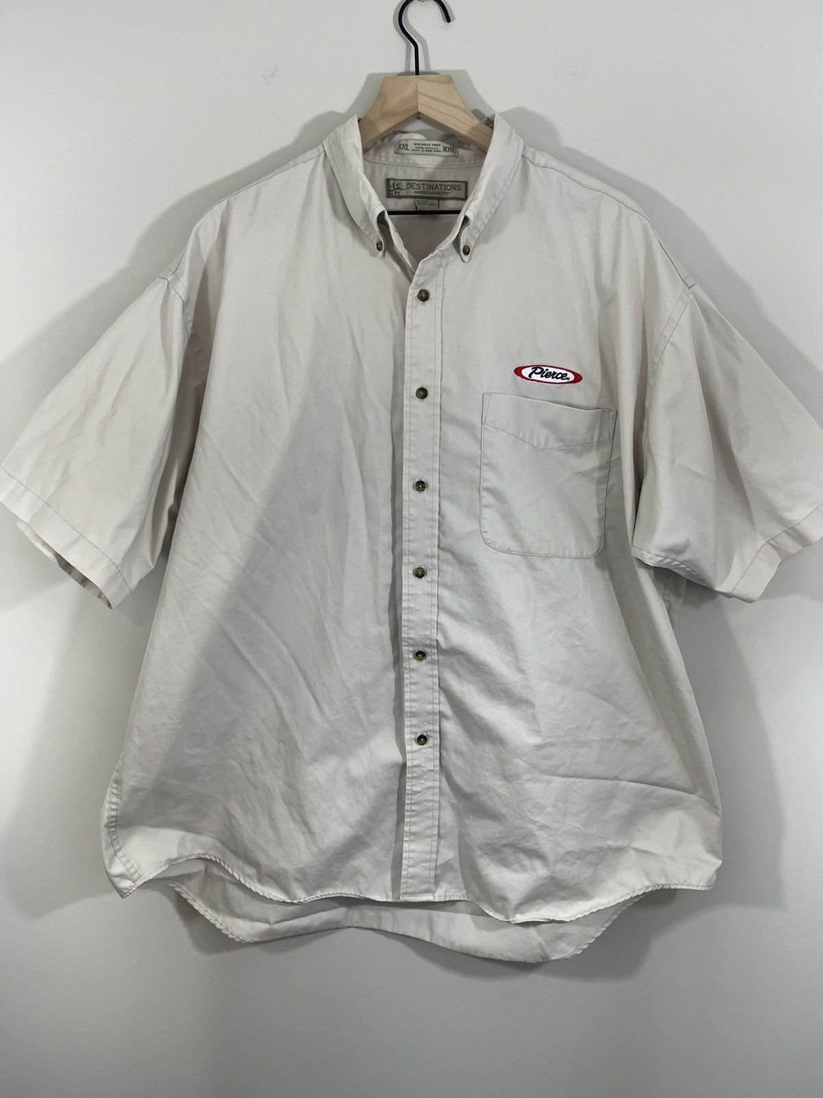 Vintage Oversize Trucking Faded Boxy Fit Work Shirt Size US XXL / EU 58 / 5 - 2 Thumbnail