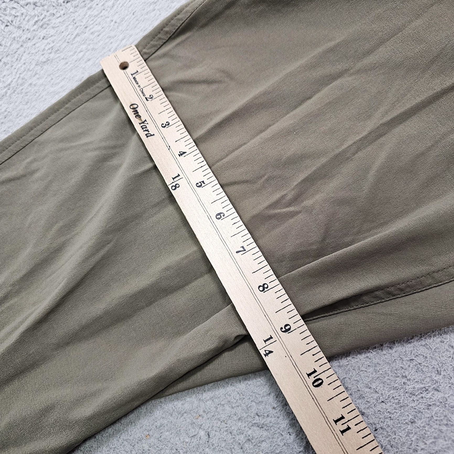 Eddie Bauer Eddie Bauer Travex Pants Mens 38x32 Olive Quick Dry Stretch Zip Pockets Khakis Hiking Size US 38 / EU 54 - 6 Thumbnail