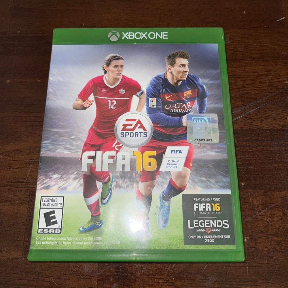 Microsoft FIFA 16 - Microsoft Xbox One - COMPLETE & MINT DISC Size ONE SIZE - 1 Thumbnail