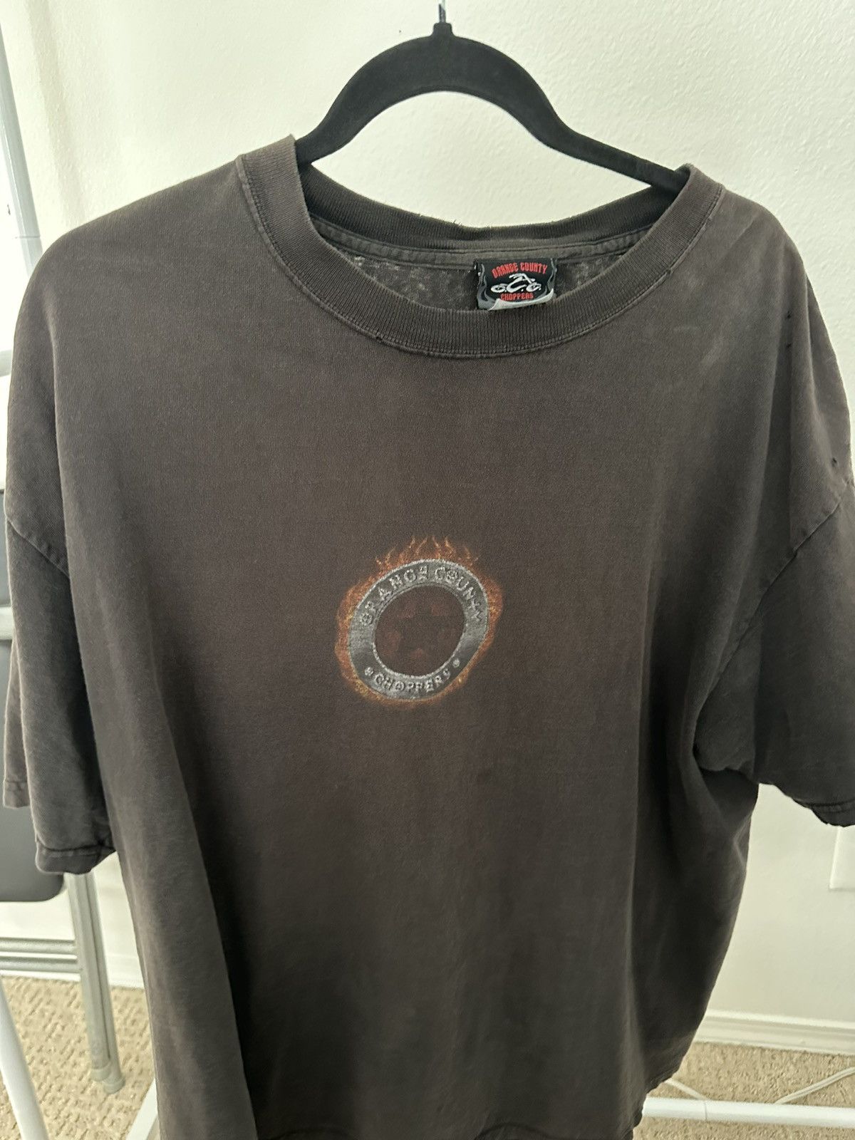 Vintage Vintage Nicely Faded OC Choppers Tee Size US XL / EU 56 / 4 - 1 Thumbnail
