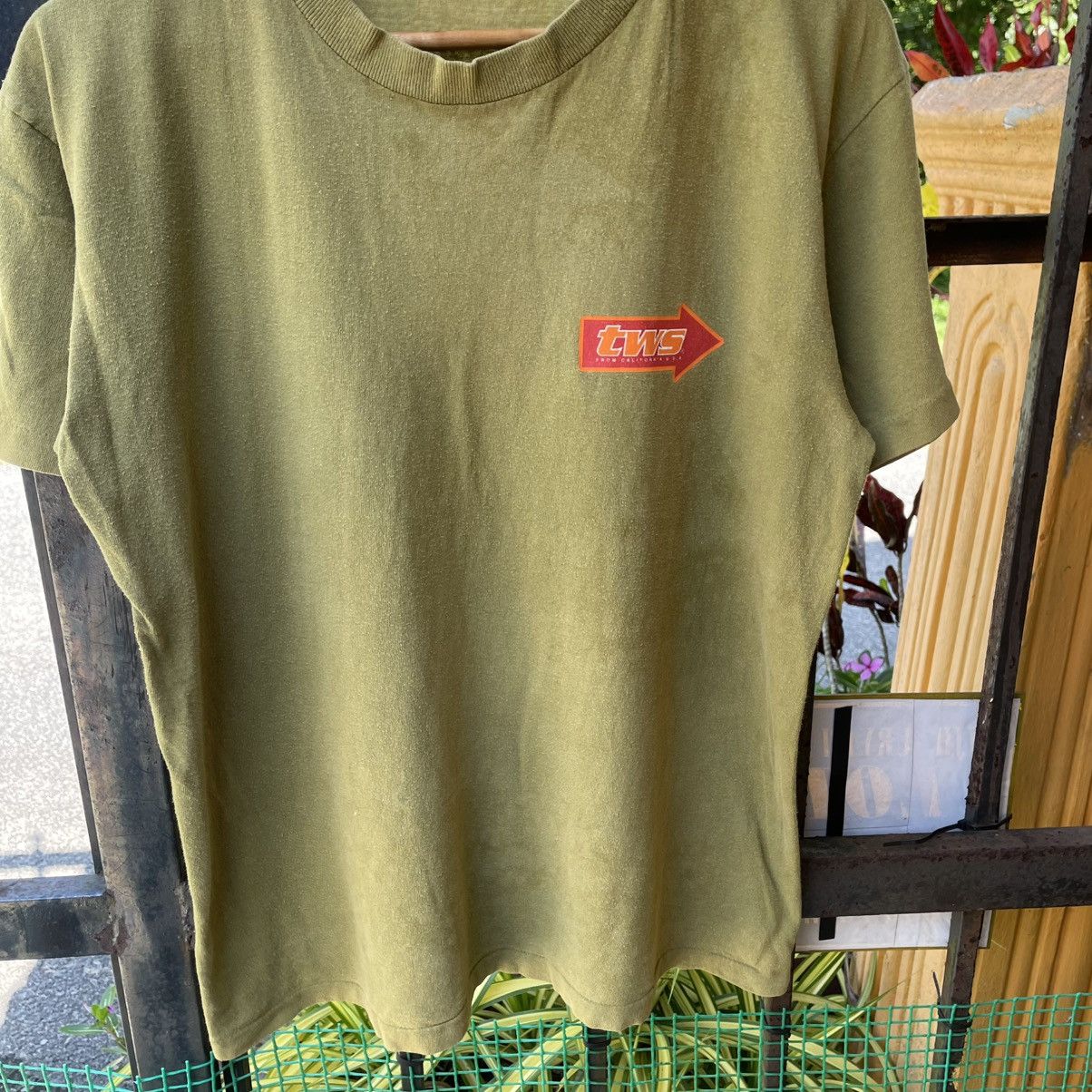 Vintage 🔥Vintage 90s TWS Trans World Big Logo Skateboard Tee Size US M / EU 48-50 / 2 - 5 Thumbnail