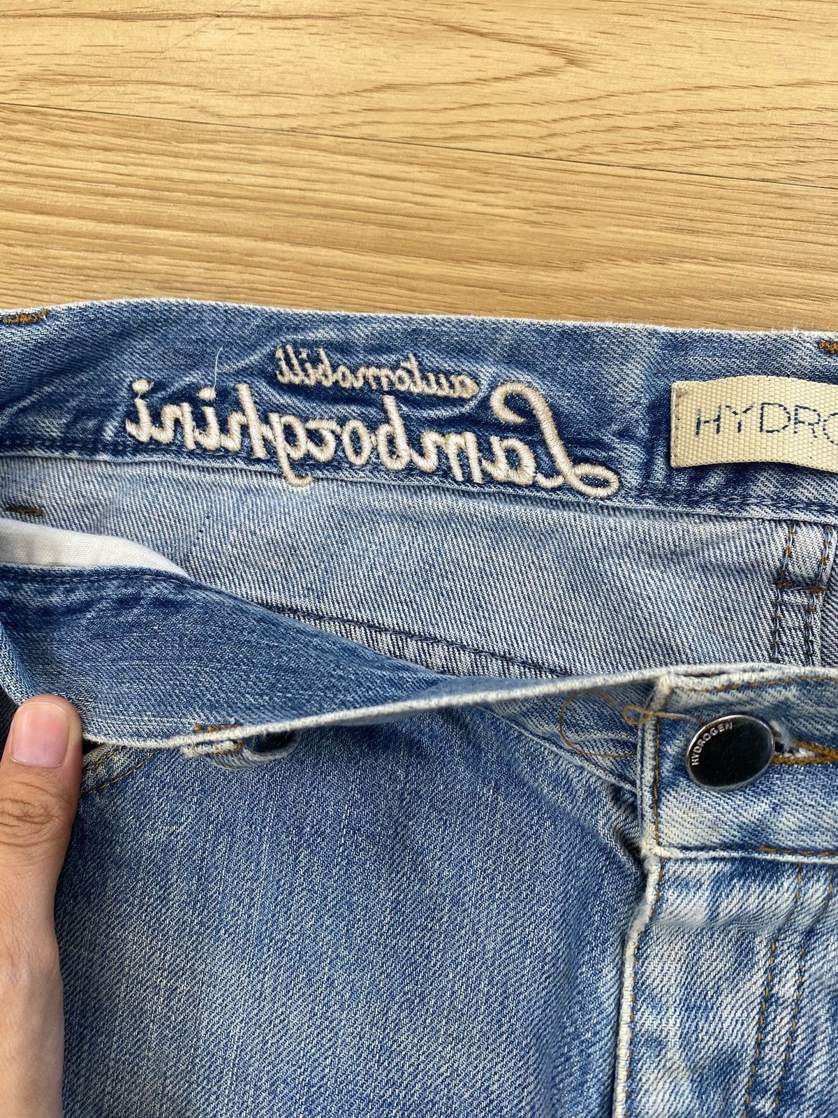 HYDROGEN Hydrogen Brand Ripped Faded Wash Style Loose Jeans Size US 32 / EU 48 - 15 Thumbnail