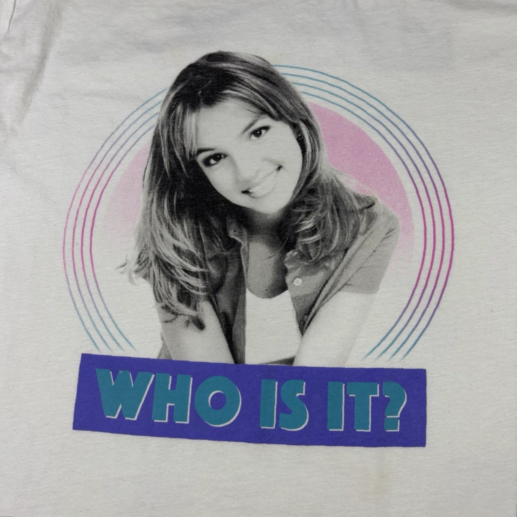Vintage Britney Spears T-Shirt Womens 2XL White Short Sleeve Pullover Size XXL / US 16-18 / IT 52-54 - 7 Thumbnail