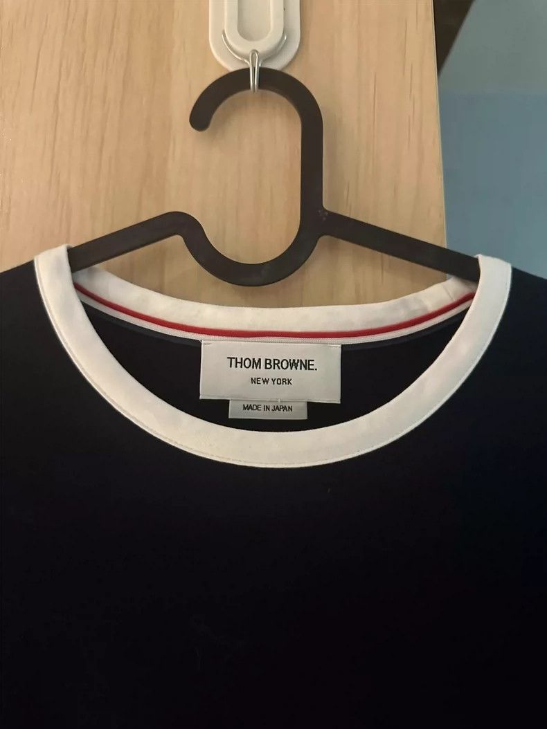 Thom Browne Thom browne Navy blue short sleeves 2504-Nextarrow Size US XS / EU 42 / 0 - 2 Thumbnail