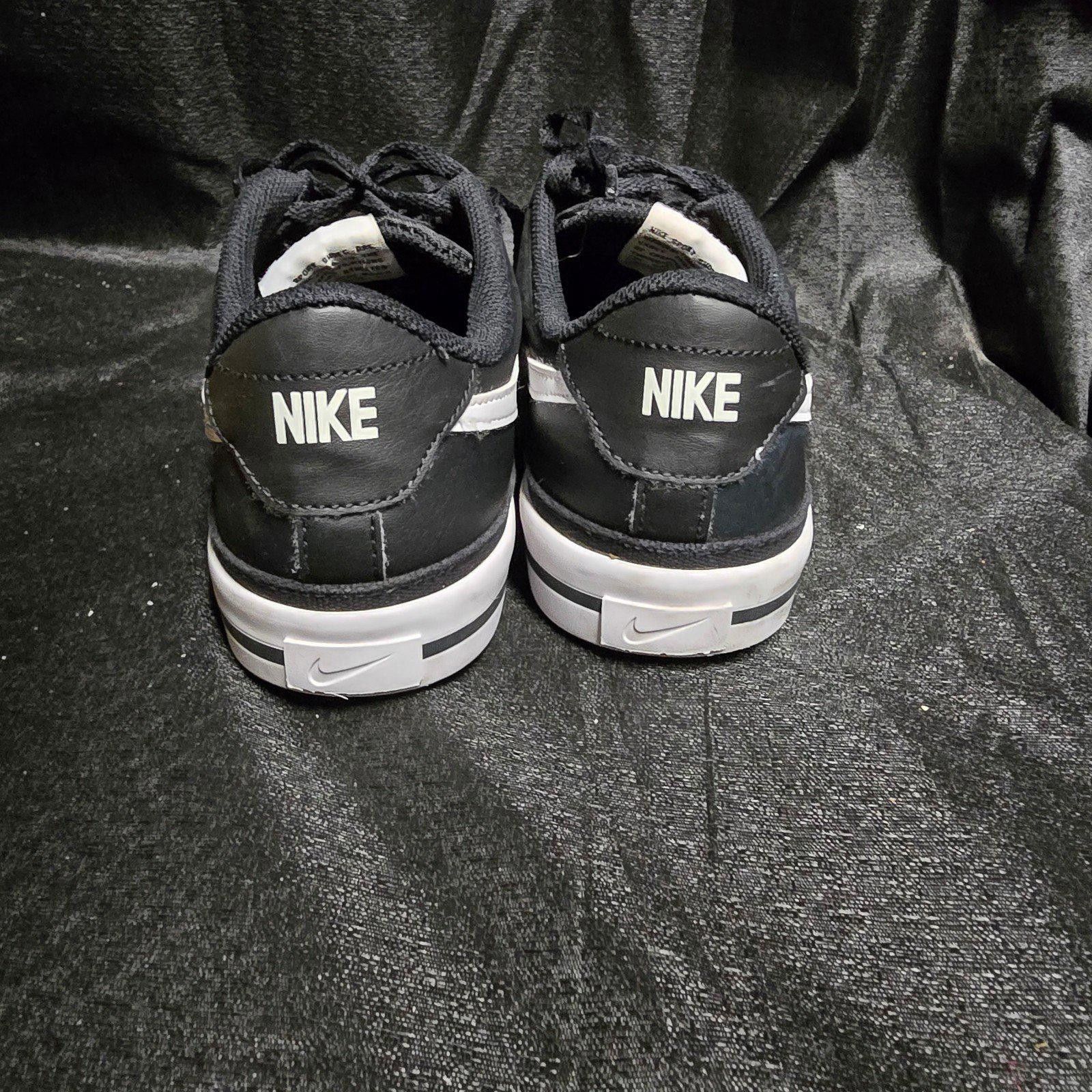Nike Nike Boys Court Legacy DA5380-002 Black Casual Size 7Y Size US 7 / EU 40 - 4 Thumbnail
