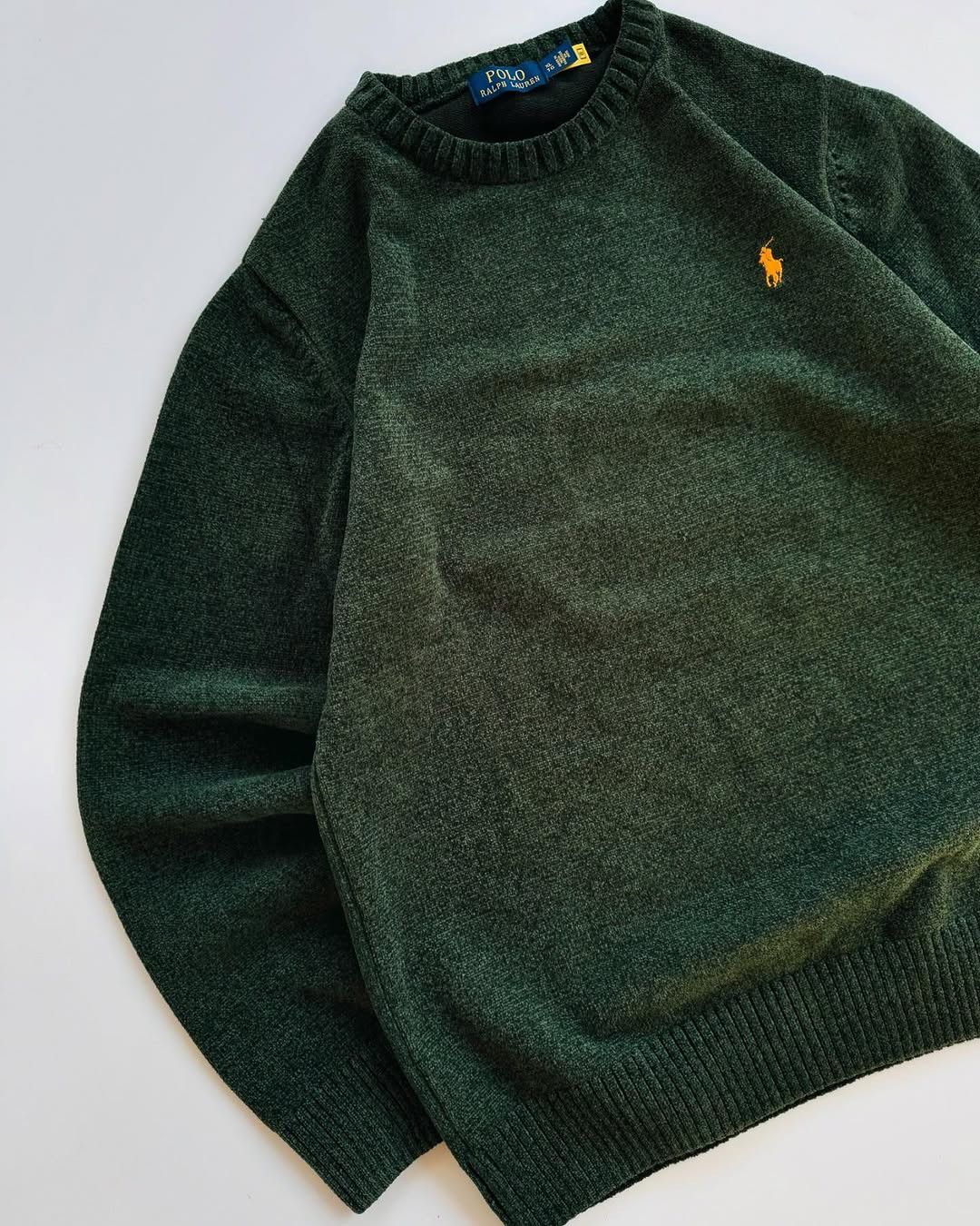 Polo Ralph Lauren × Vintage Vintage Polo Ralph Lauren woolen crew neck sweater Size US XL / EU 56 / 4 - 2 Thumbnail