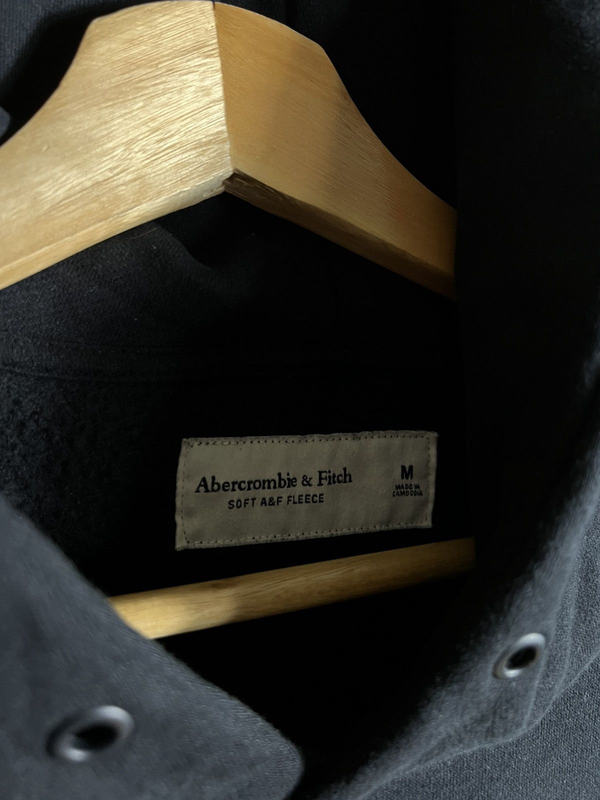 Abercrombie & Fitch Abercrombie & Fitch Micro-Logo Popover Hoodie casual black Size US M / EU 48-50 / 2 - 5 Thumbnail