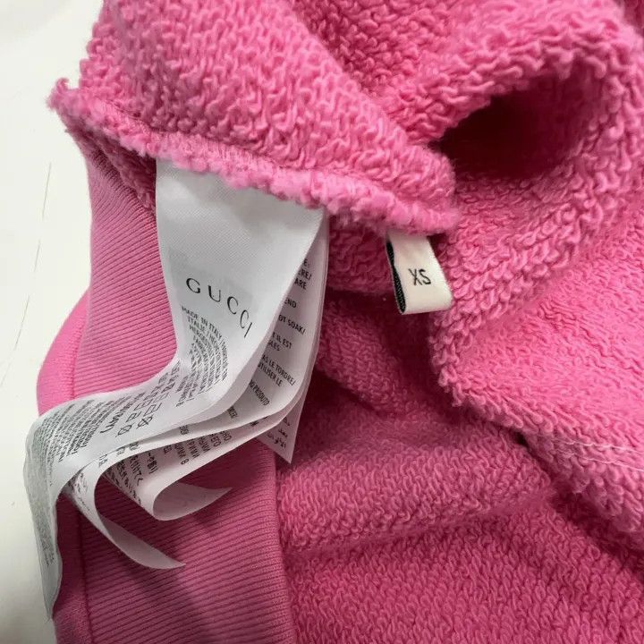 Gucci Gucci Pink Floral Hoodie for Women-2507 Size XS / US 0-2 / IT 36-38 - 4 Thumbnail