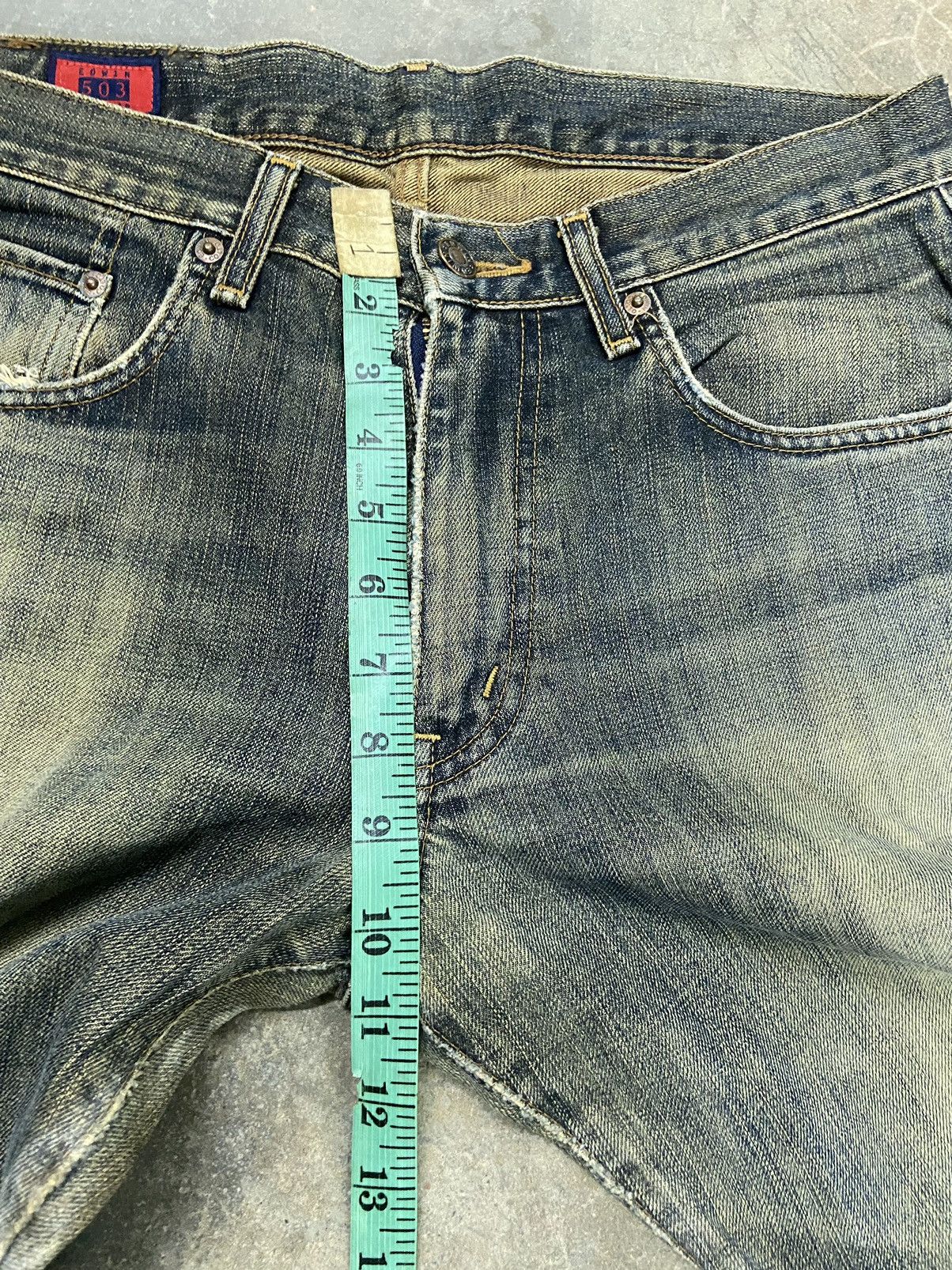 Beauty Beast Vintage Edwin Jeans Distressed Denim if 6 was 9 edwin 505ZZ Size US 33 - 13 Thumbnail