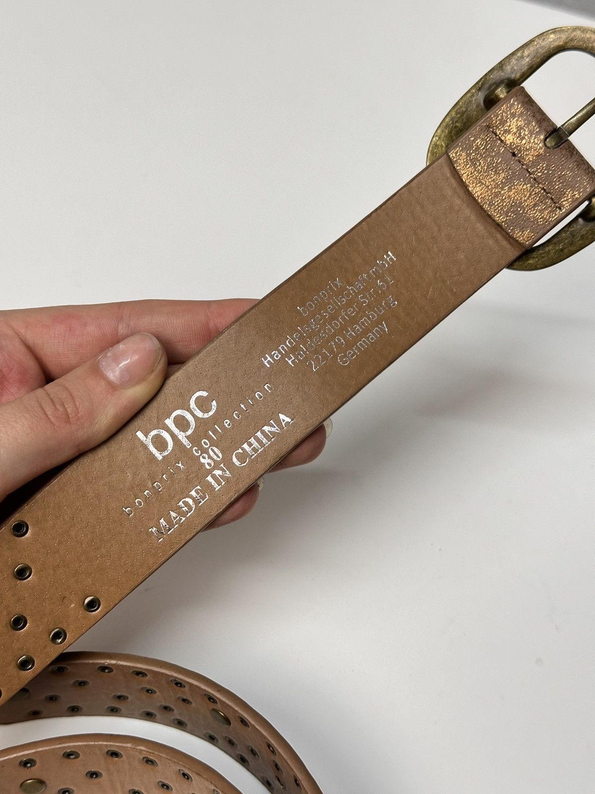 Other Vintage Belt B.B.Simon leather Avantgarde Hysteric Glamour Size ONE SIZE - 3 Thumbnail