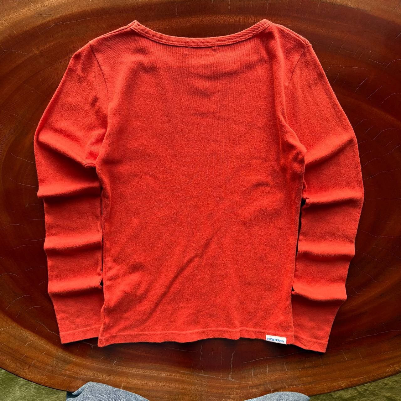 Hysteric Glamour Hysteric Glamour Y2K Chrome Logo Orange Longsleeve Tee Size US XS / EU 42 / 0 - 2 Thumbnail