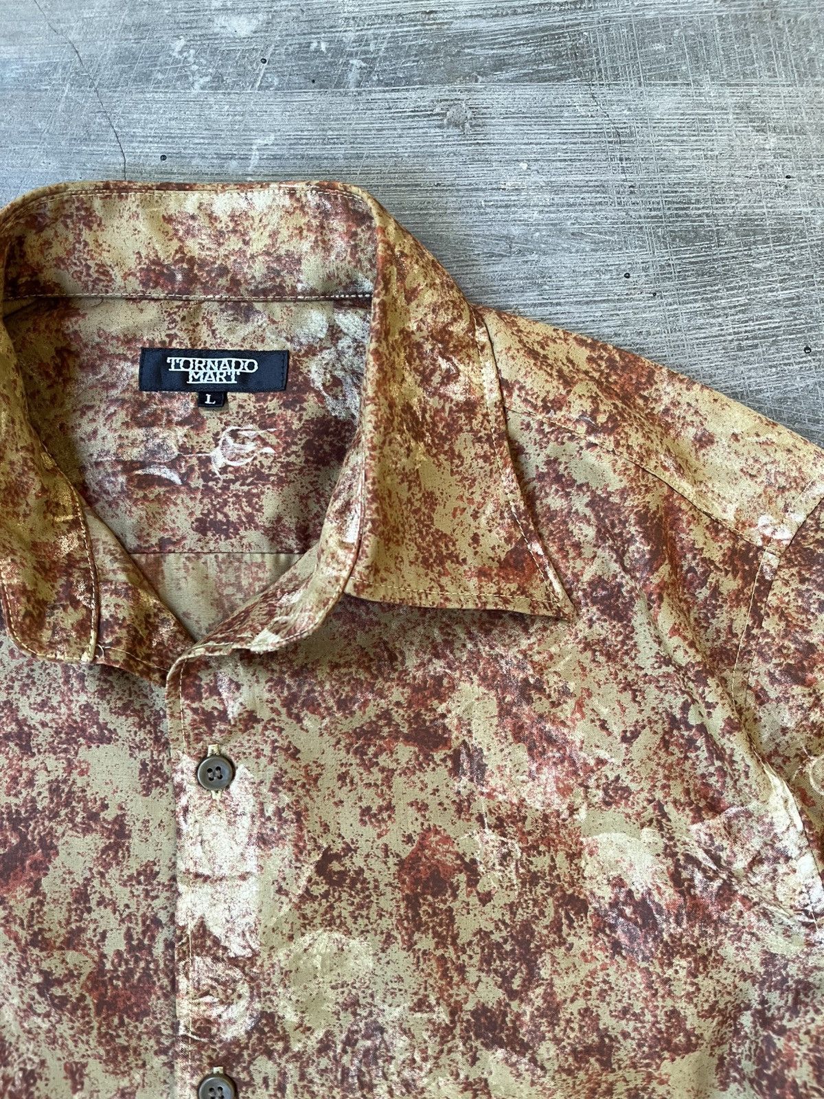 Japanese Brand × Tornado Mart Tornado Mart Japan Floral Abstract Side Tying Rope Size L / US 10 / IT 46 - 2 Thumbnail