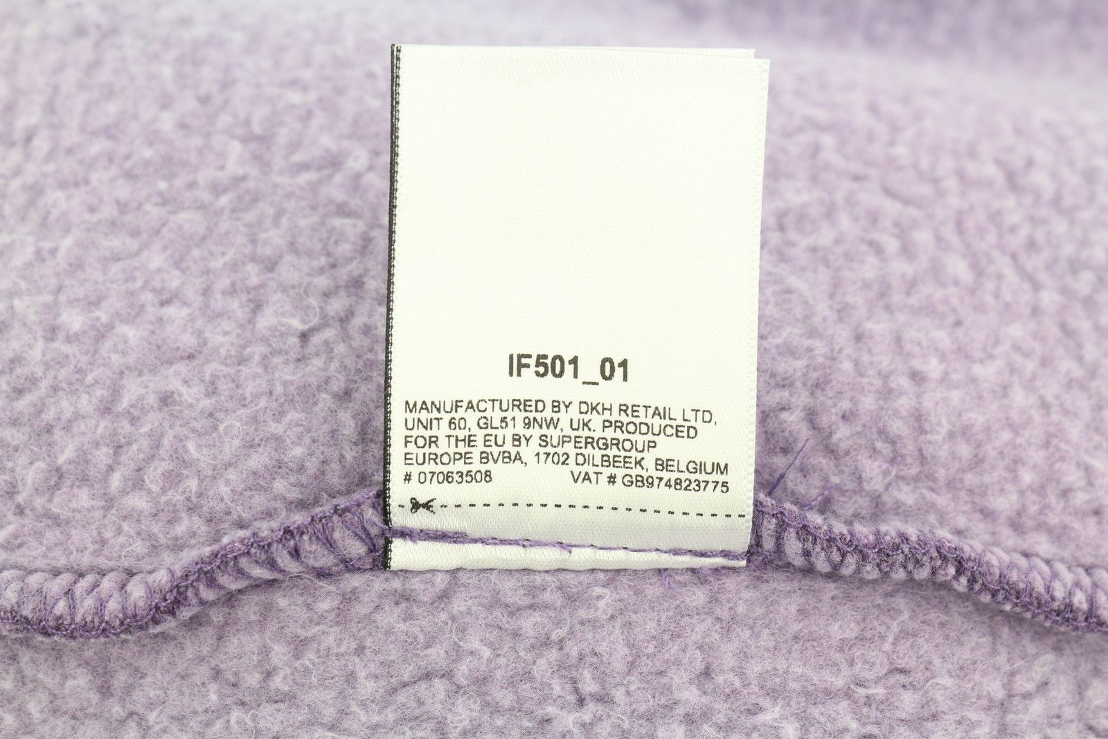 Superdry COLLEGE SCRIPTED M Purple Melange Pullover 87117 Size US M / EU 48-50 / 2 - 10 Thumbnail