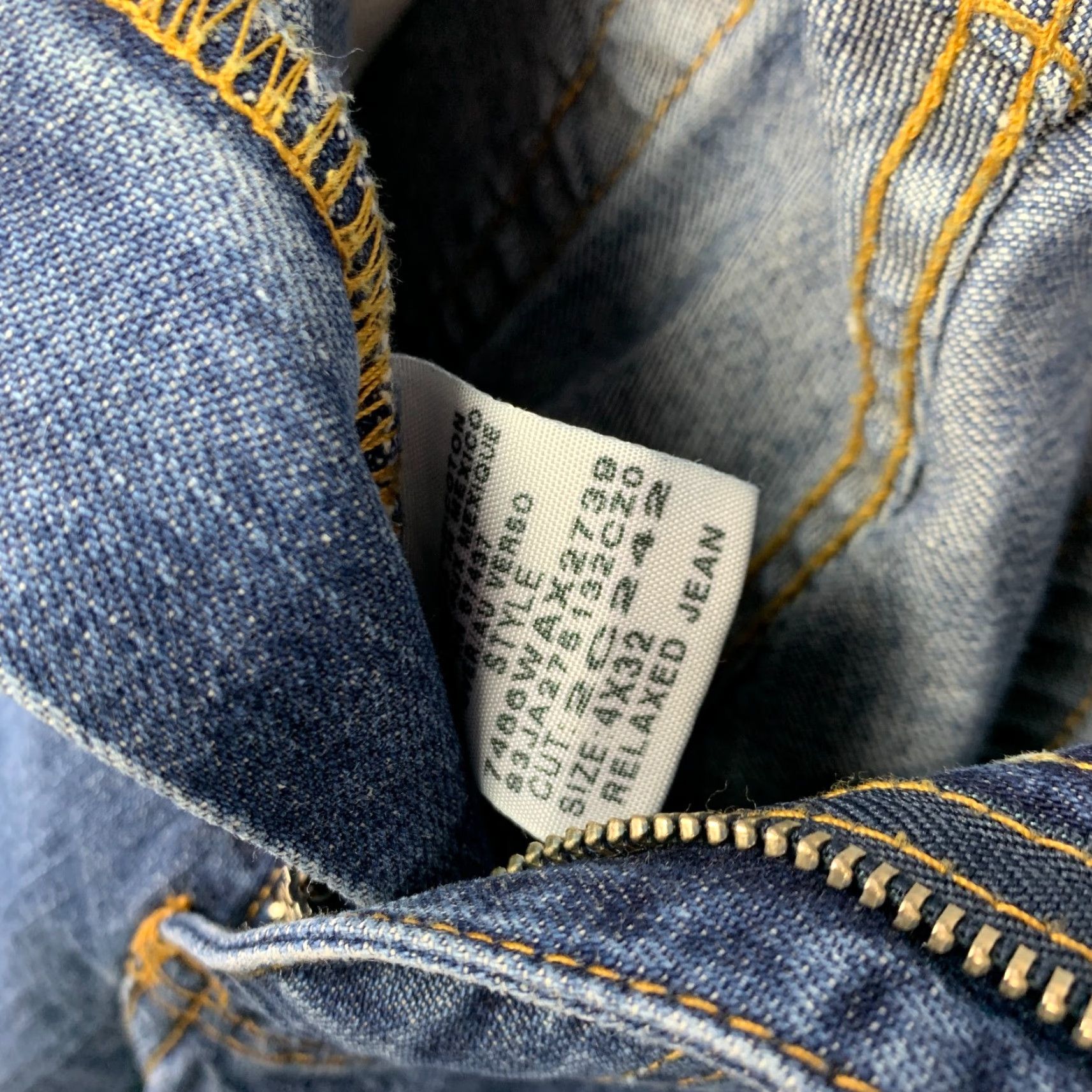 Ralph Lauren Polo Ralph Lauren Jeans Jeans Blue 4 32 Relaxed Regular Women Zip 100% Cotton Straight Vintage Women's? Size 27" / US 4 / IT 40 - 8 Thumbnail