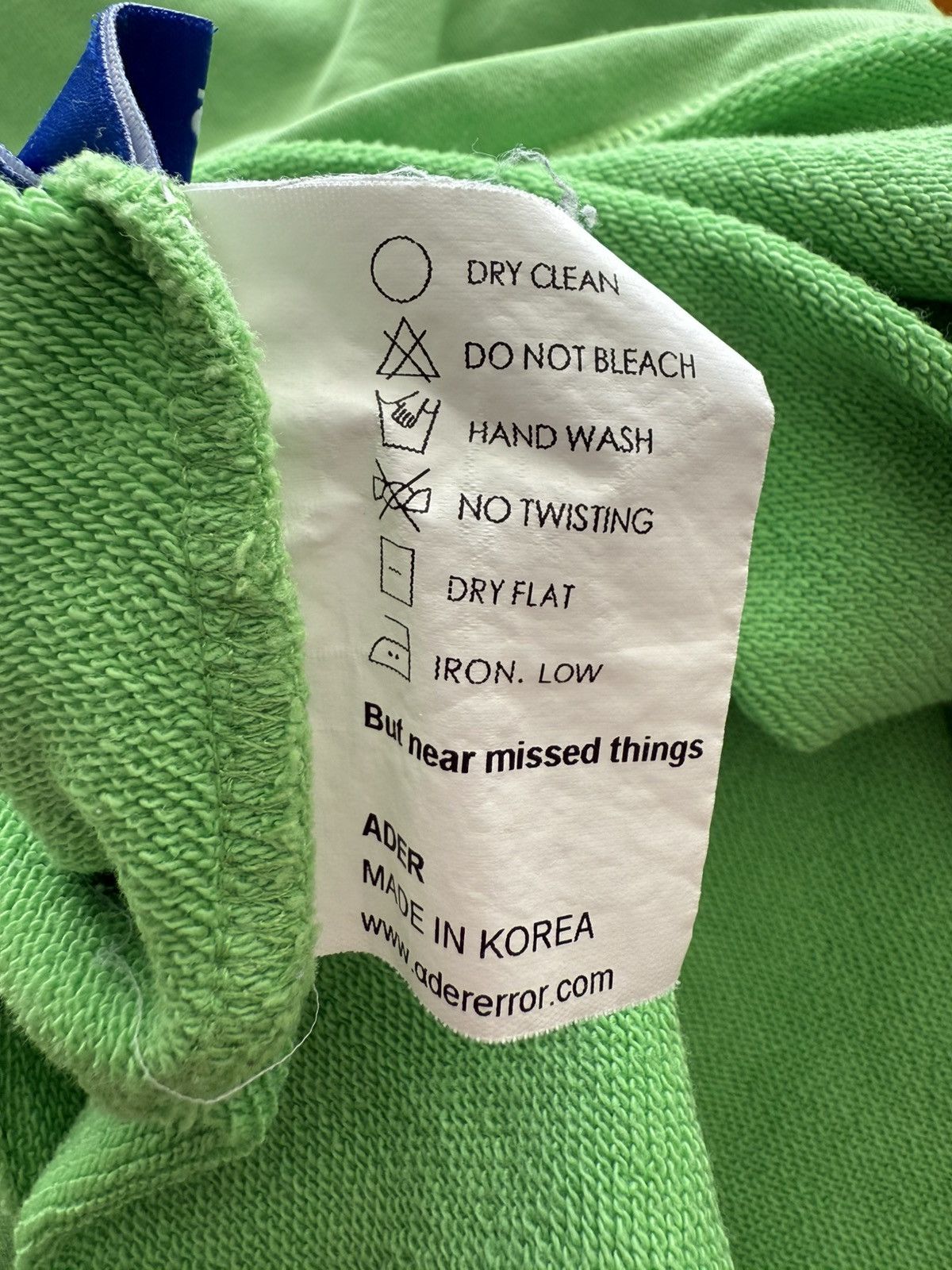 Ader Error Ader Error Green Scene Sweatshirt Size US S / EU 44-46 / 1 - 6 Thumbnail