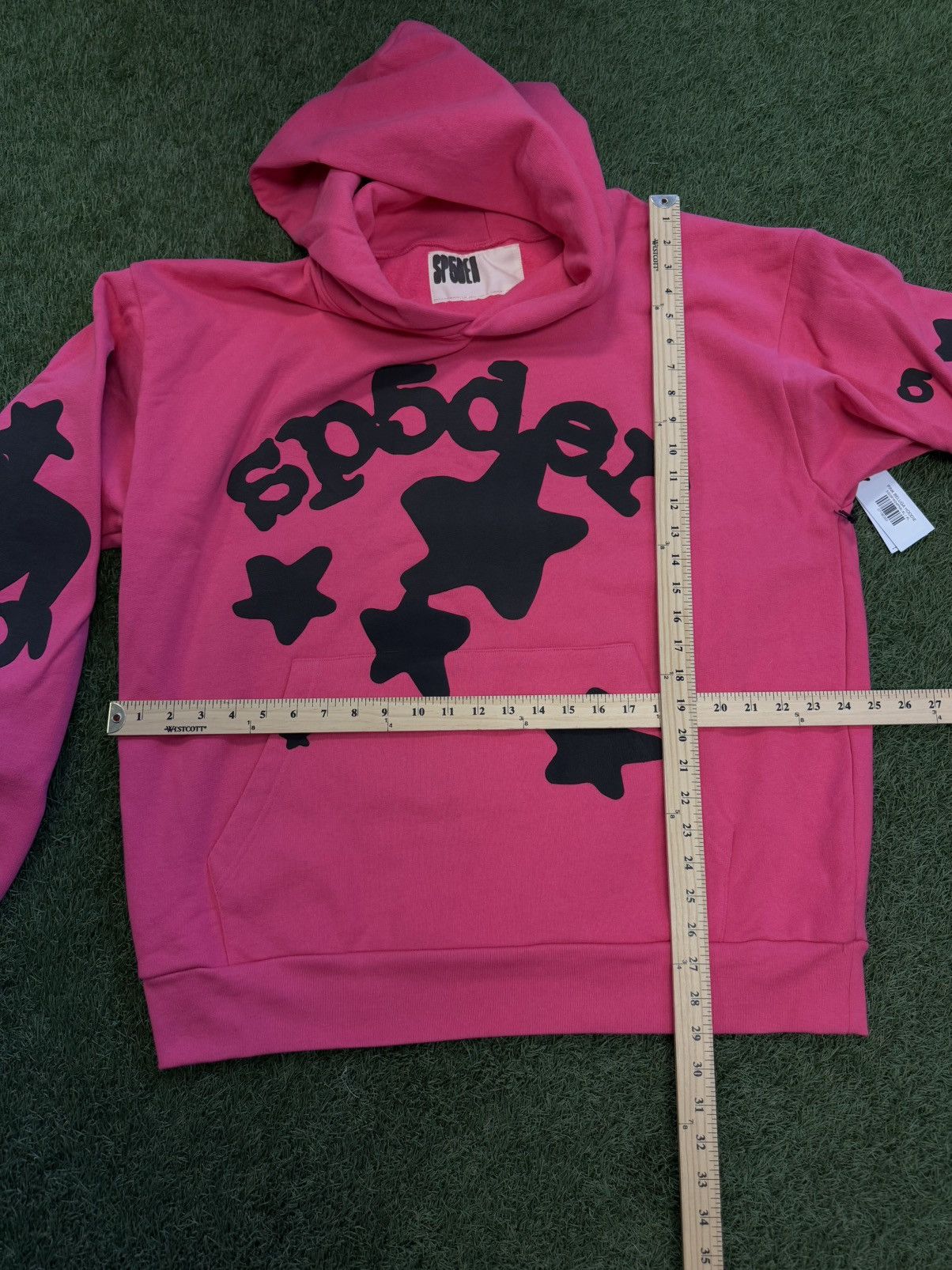 Sp5der Sp5der Worldwide Pink Hoodie Size XL (NEW) Size US XL / EU 56 / 4 - 8 Thumbnail