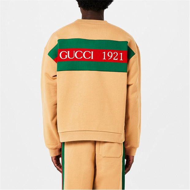 Gucci Web Jersey Sweatshirt Size US L / EU 52-54 / 3 - 4 Thumbnail