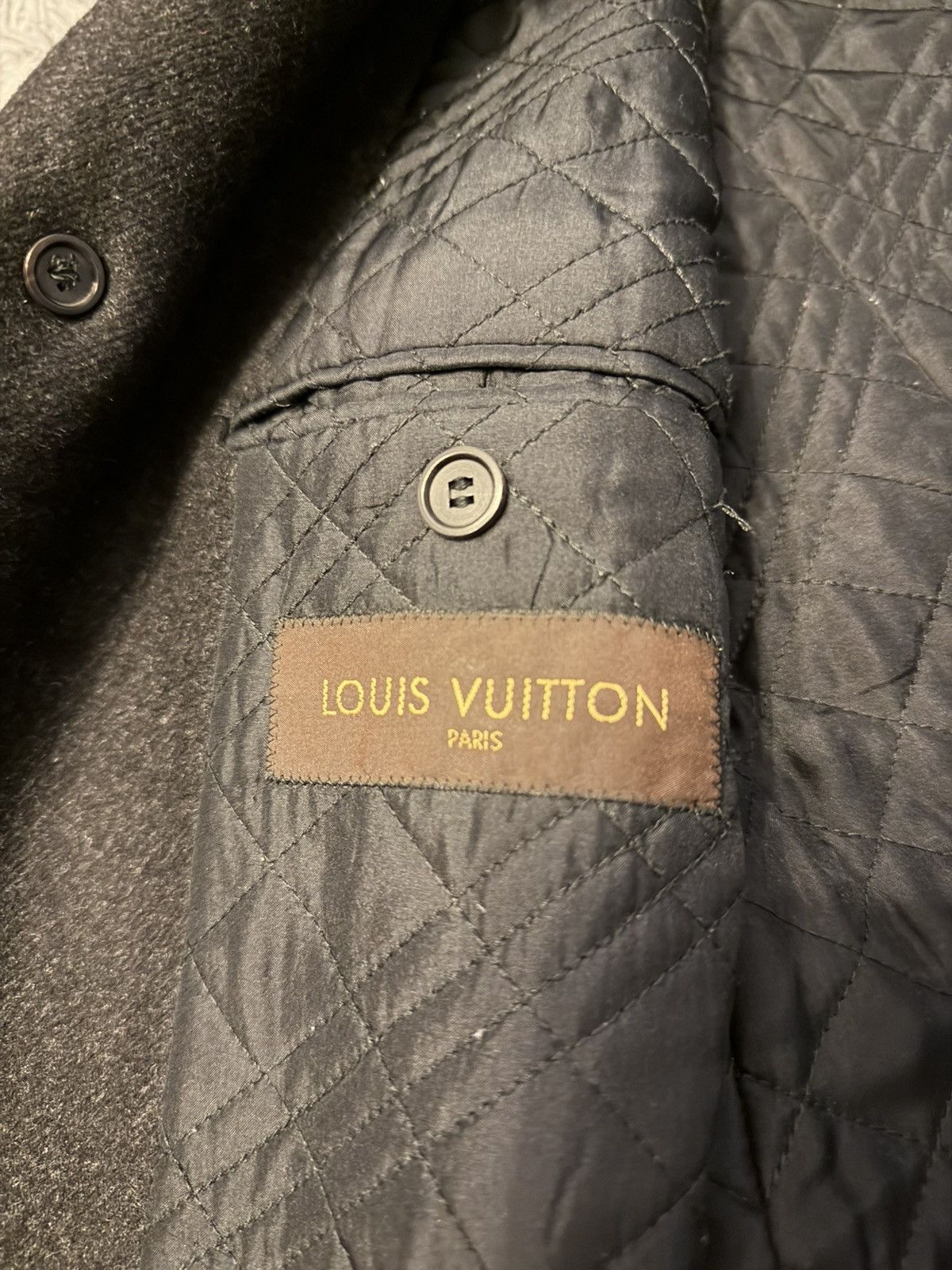 Louis Vuitton cashmere coat Size US XL / EU 56 / 4 - 4 Thumbnail