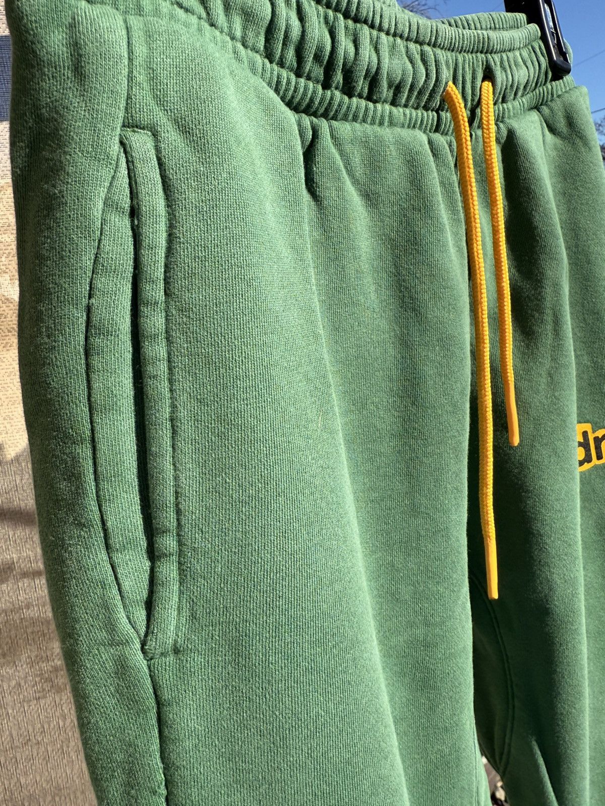 Drew House Drew House Forest Green Sweatpants (F/W 2021) Size US 29 - 7 Thumbnail