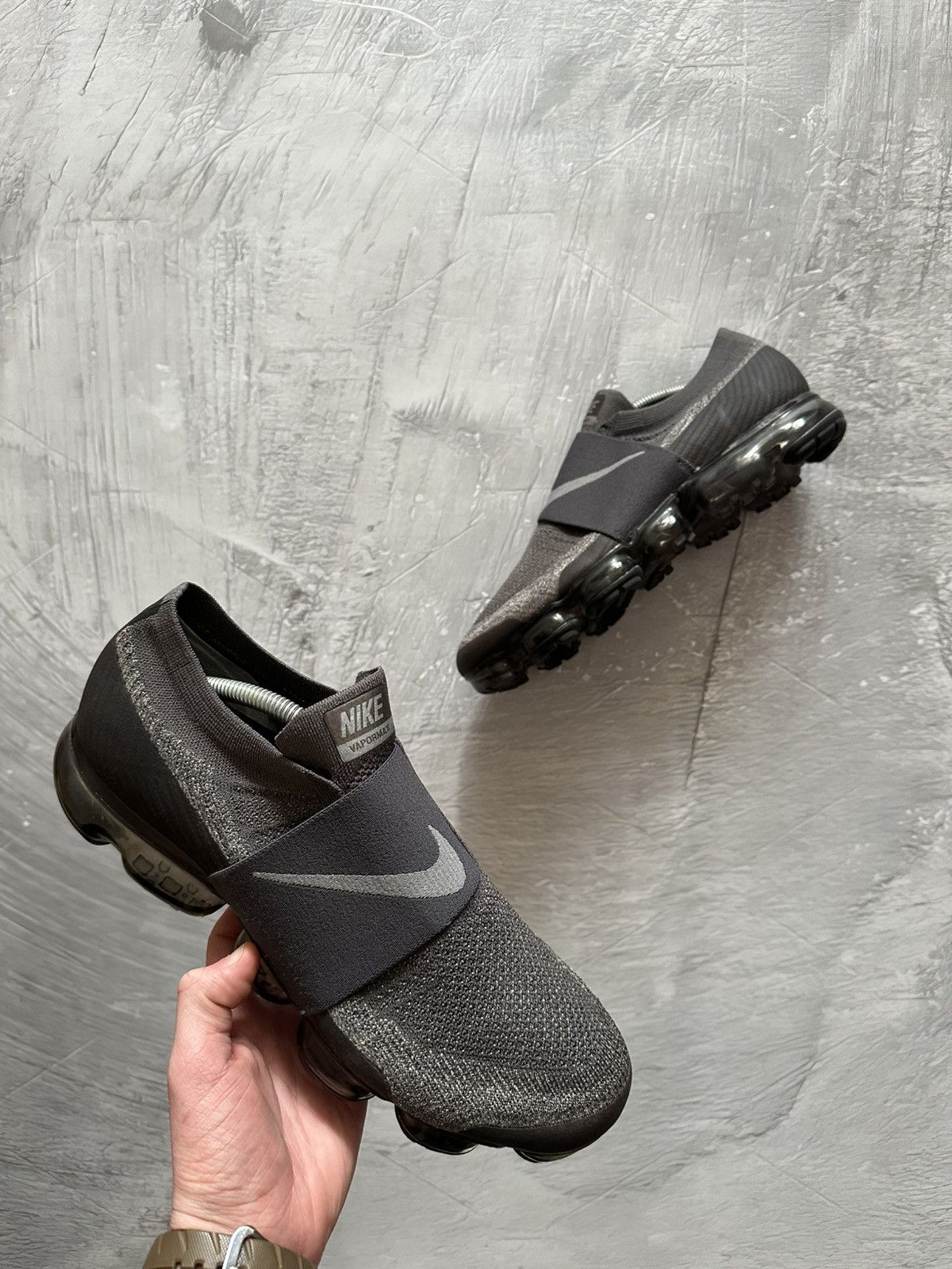 Nike Nike Air Vapormax Flyknit Moc Midnight Fog Grey AH3397-013 Size US 12.5 / EU 45-46 - 2 Thumbnail