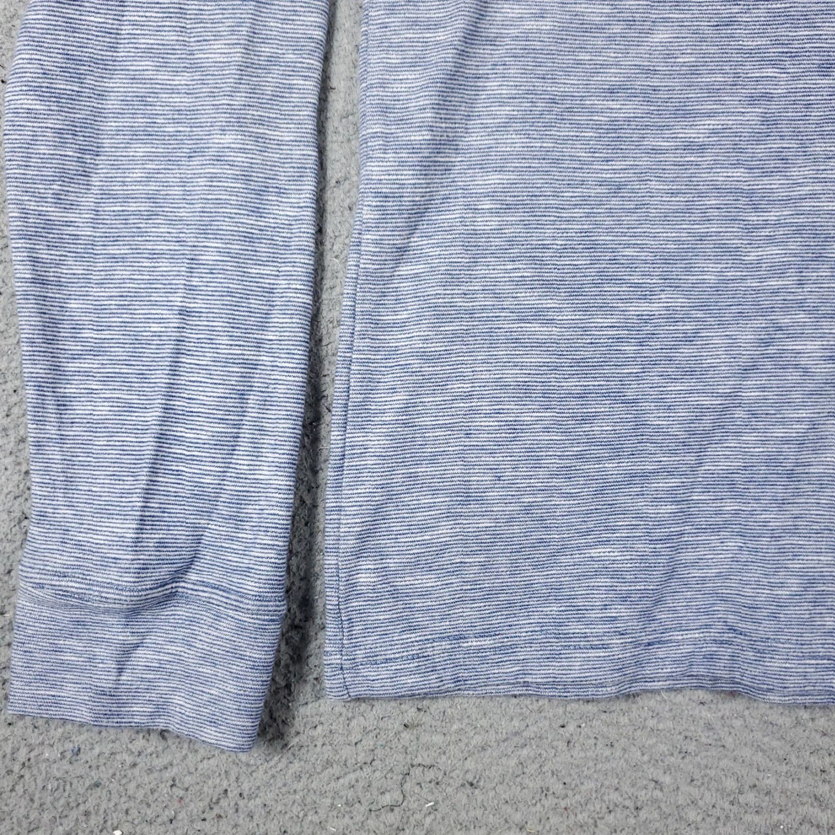 Lucky Brand Lucky Brand Shirt Adult Medium Blue Long Sleeve Mock Neck 1/4 Button Logo Solid Mens Size US M / EU 48-50 / 2 - 3 Thumbnail