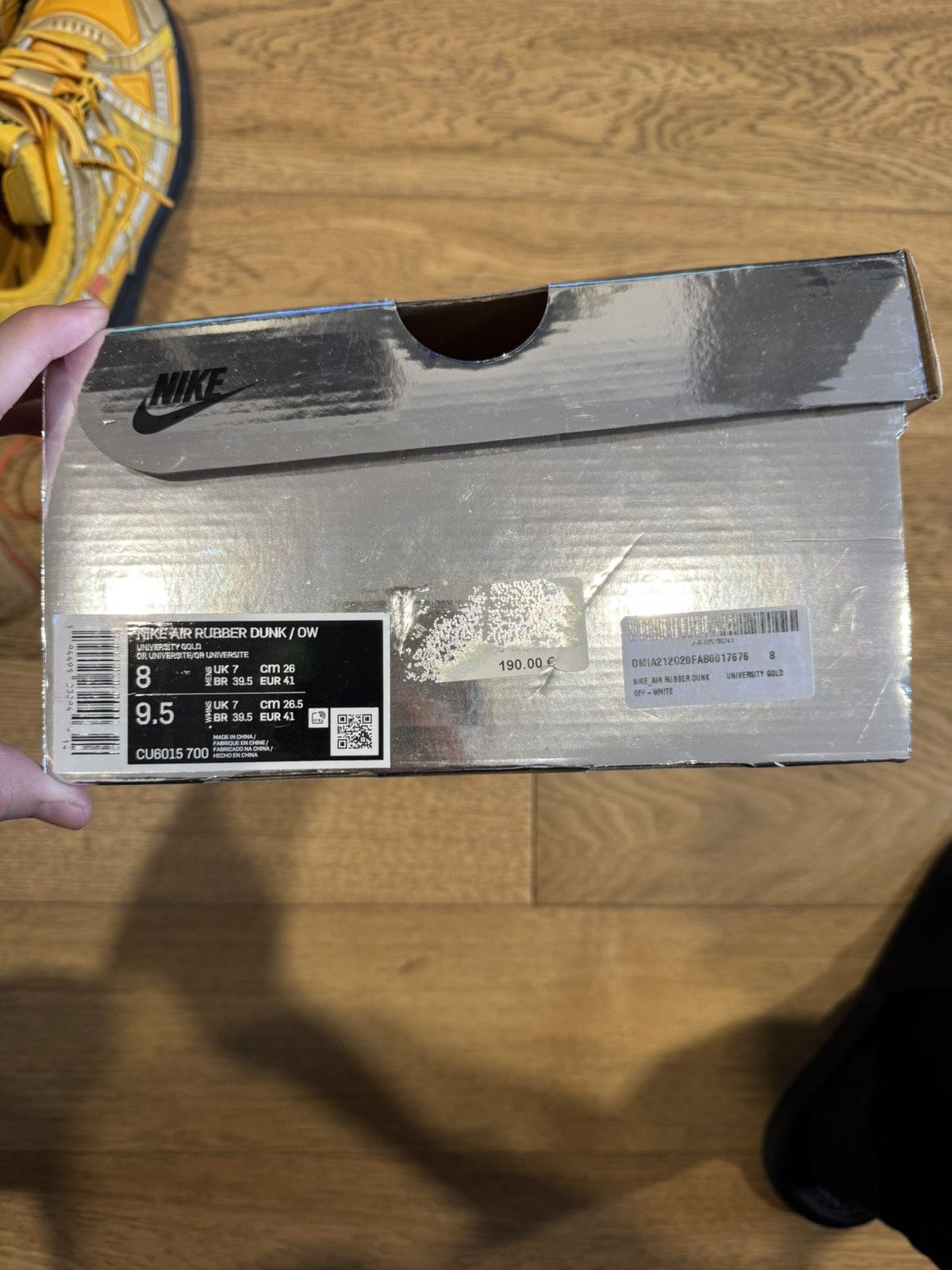 Nike × Off-White Rubber dunk off white Size US 8 / EU 41 - 4 Thumbnail
