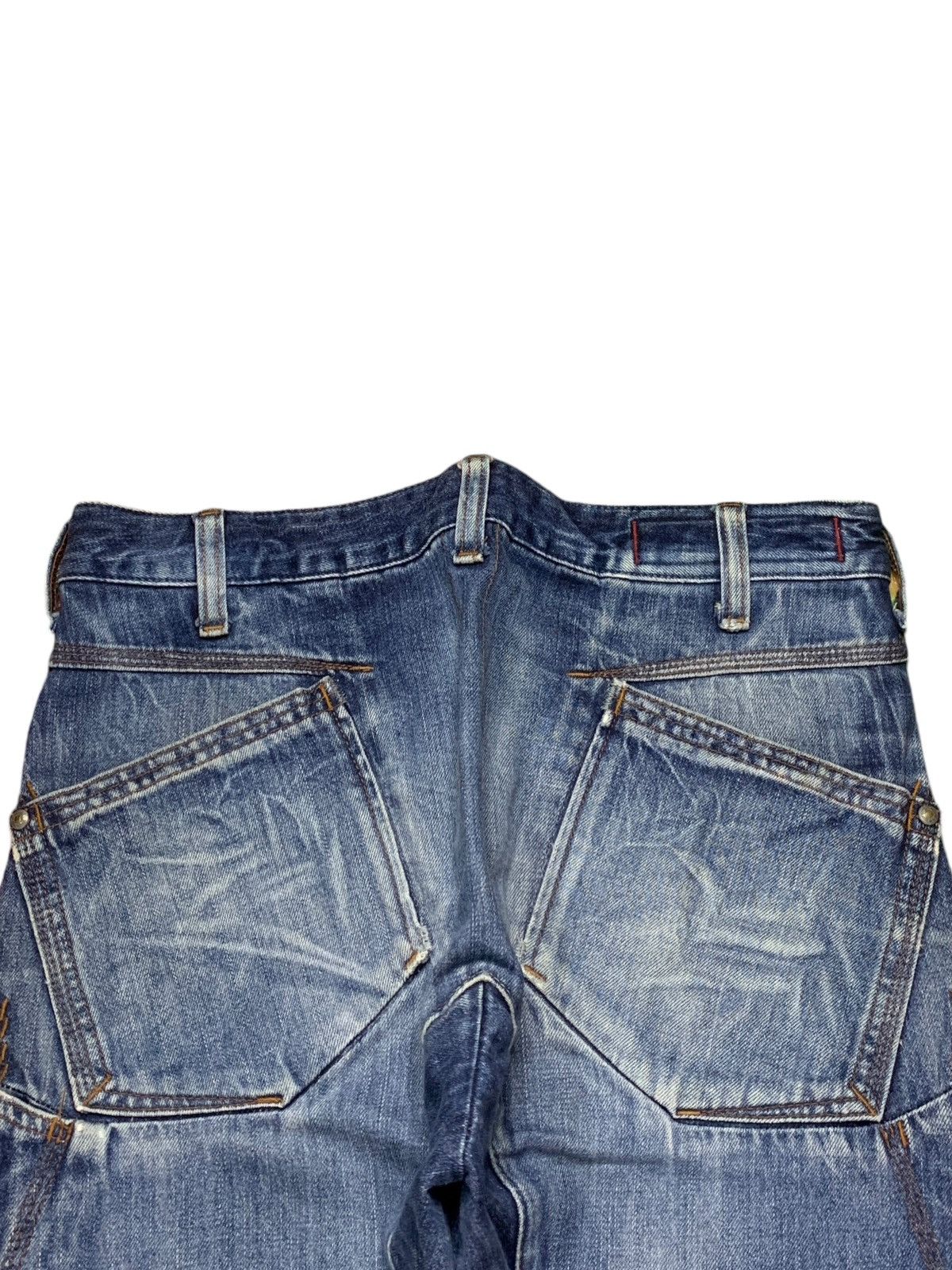 Marithe + Francois Girbaud Vintage Marithe Francois Girbaud Blue Wash Loose Fit Jeans Size US 33 - 11 Thumbnail