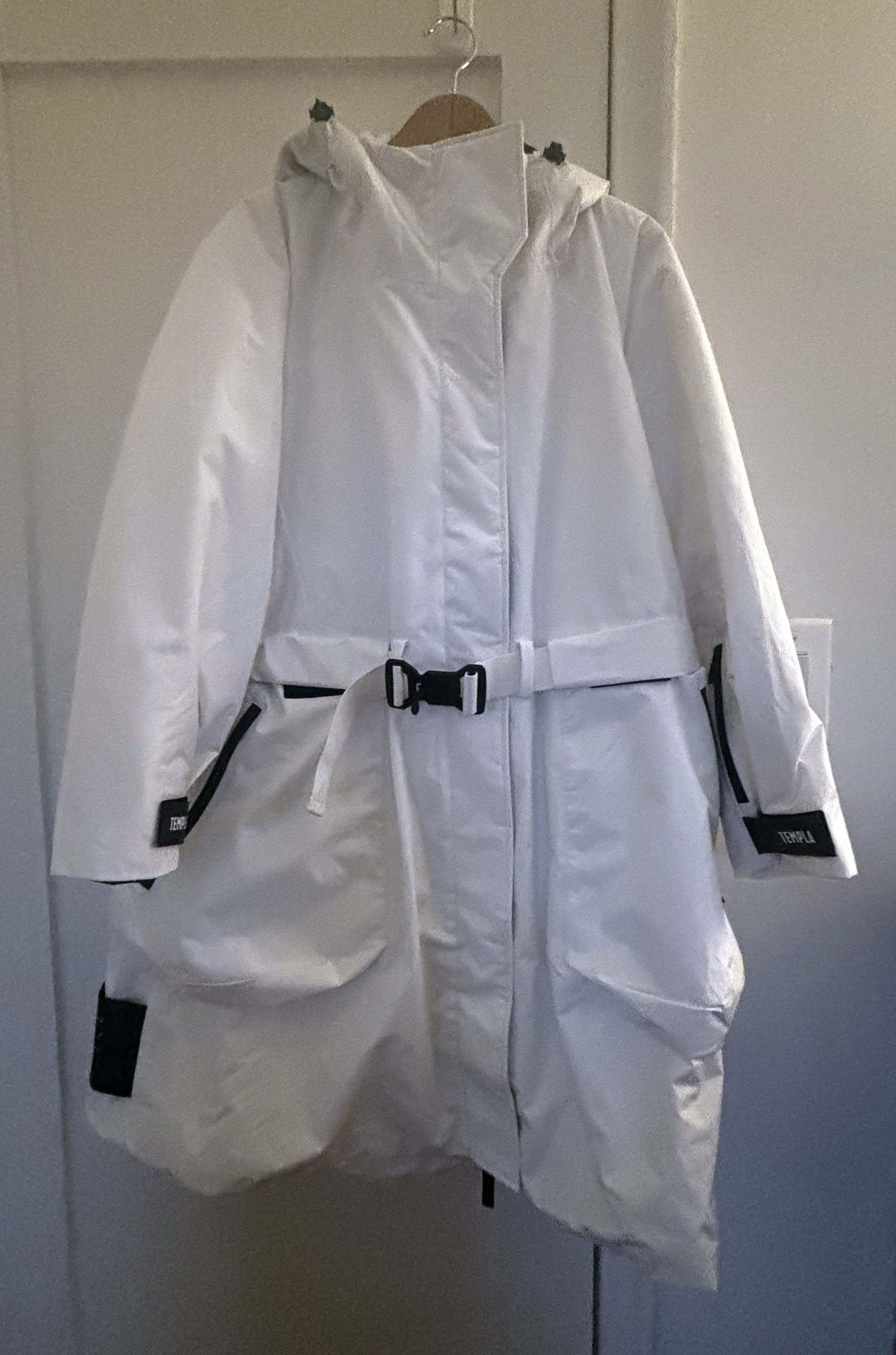 Templa Templa 3L Cocoon Coat – White Size M / US 6-8 / IT 42-44 - 1 Thumbnail