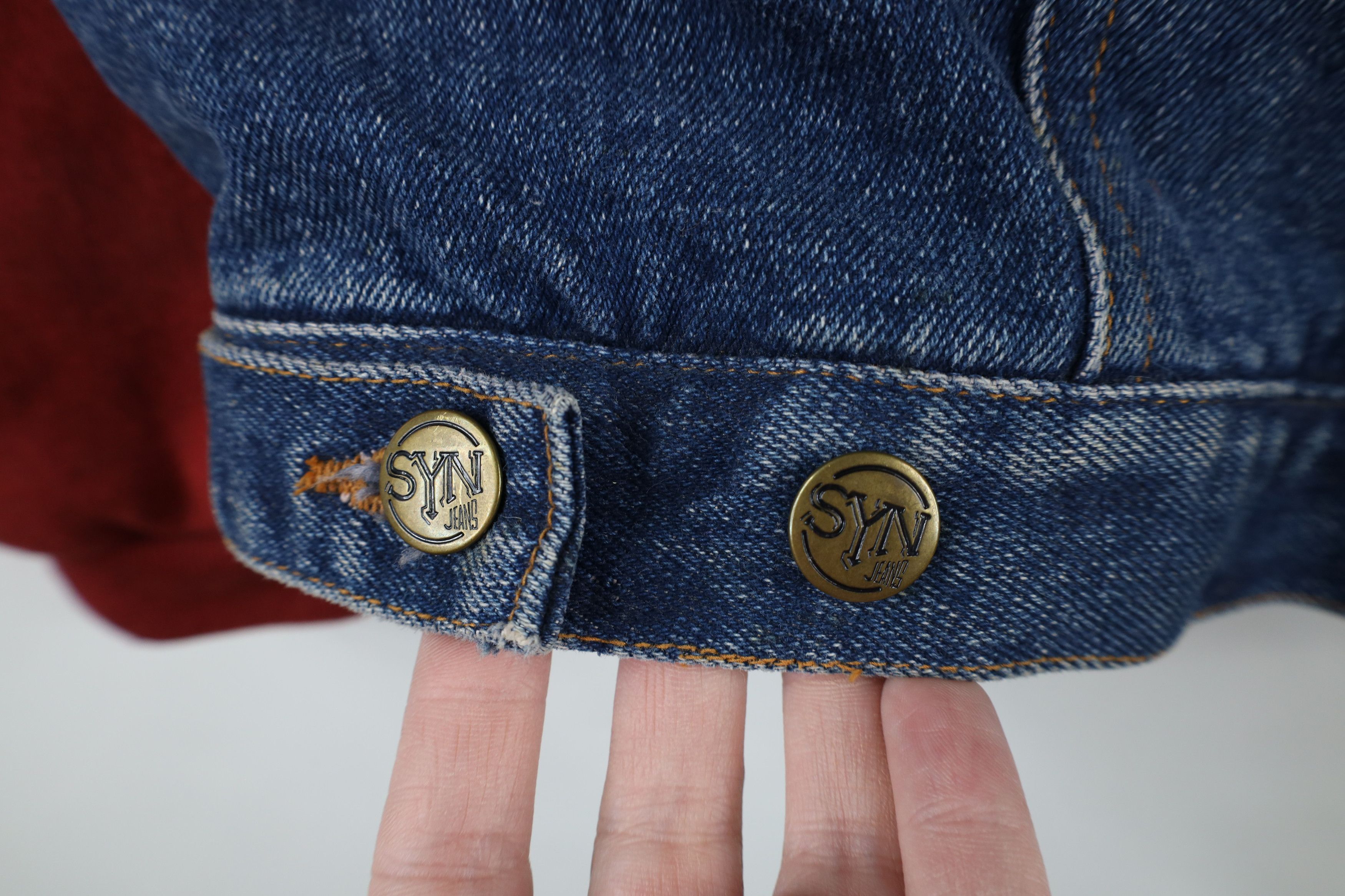 Vintage Vintage 90s Streetwear Hooded Denim Jean Trucker Jacket Size US S / EU 44-46 / 1 - 13 Thumbnail