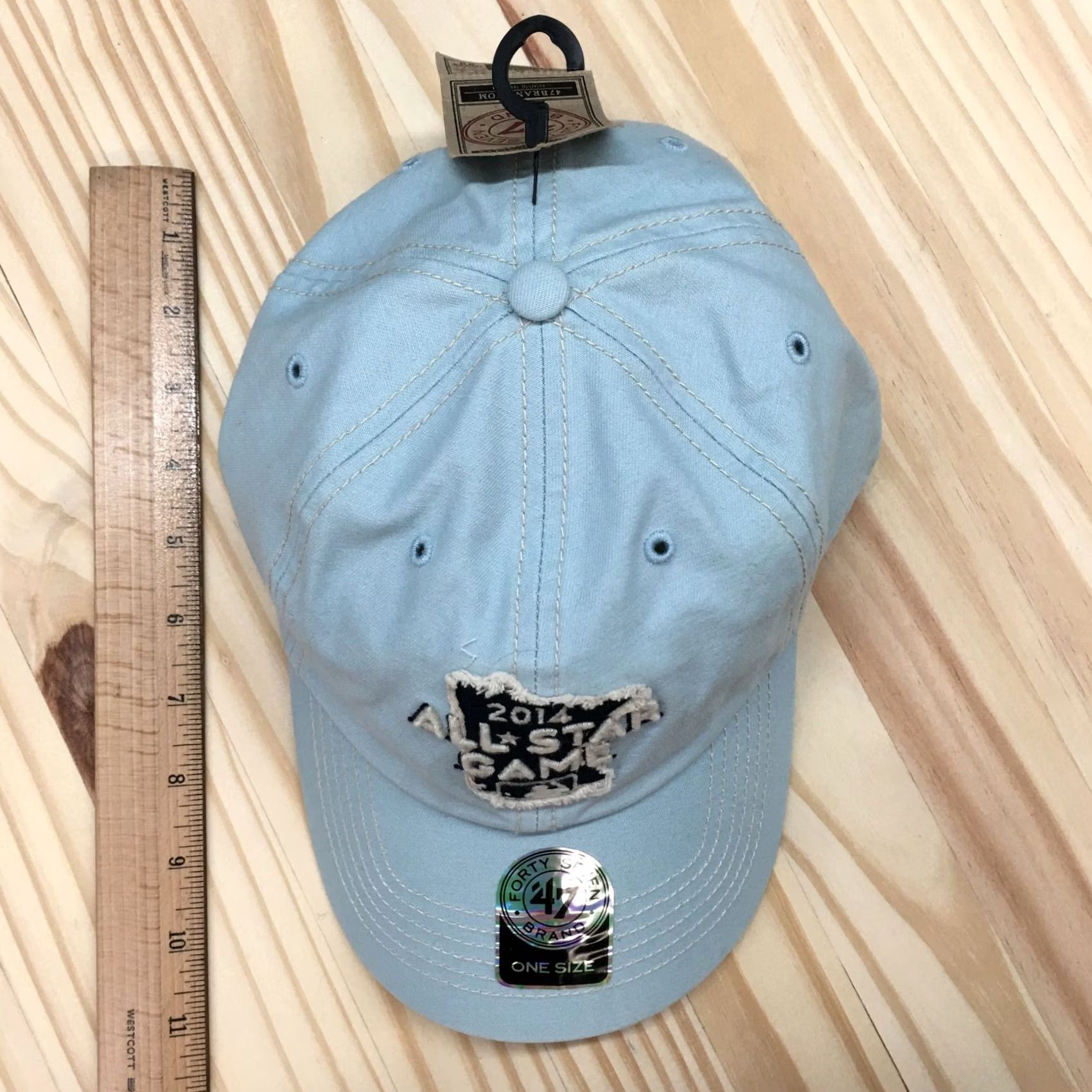 47 47 Minnesota Twins All Star Game Baseball Hat Men Beige OS Embroidered Logo NEW Size ONE SIZE - 4 Thumbnail