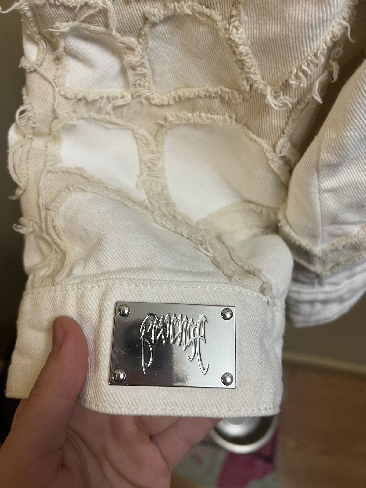 Revenge Revenge Spider Web Denim Size XL Size US XL / EU 56 / 4 - 5 Thumbnail