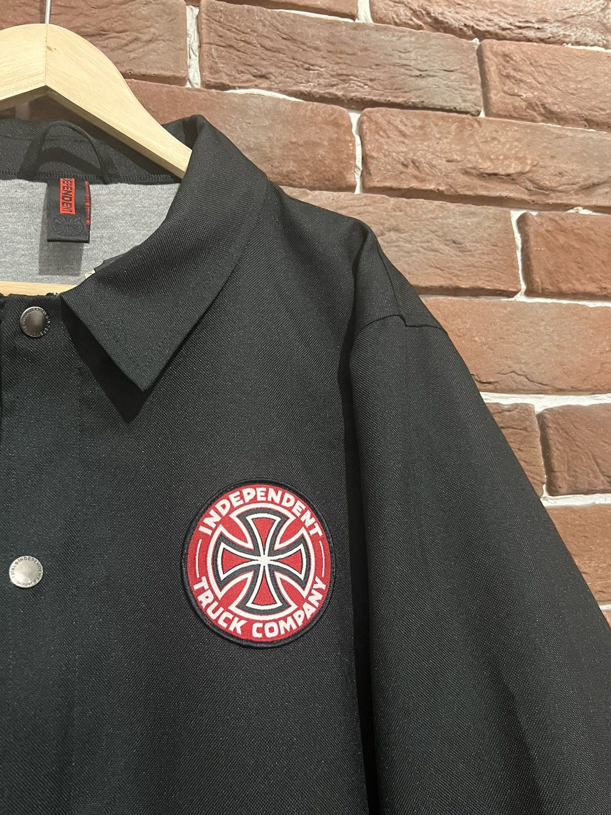 Independent Truck Co. Vintage Y2k Independent Skate Jacket Classic Logo Streetwear Size US L / EU 52-54 / 3 - 3 Thumbnail