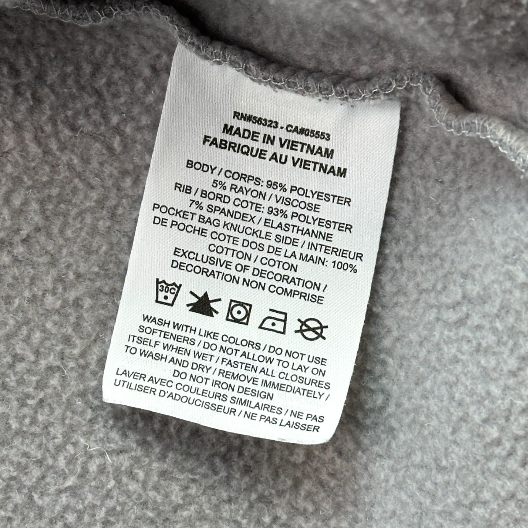 Nike Nike Hoodie Women's Medium Gray Therma Fleece Full Zip Cozy Activewear Swoosh Size M / US 6-8 / IT 42-44 - 6 Thumbnail