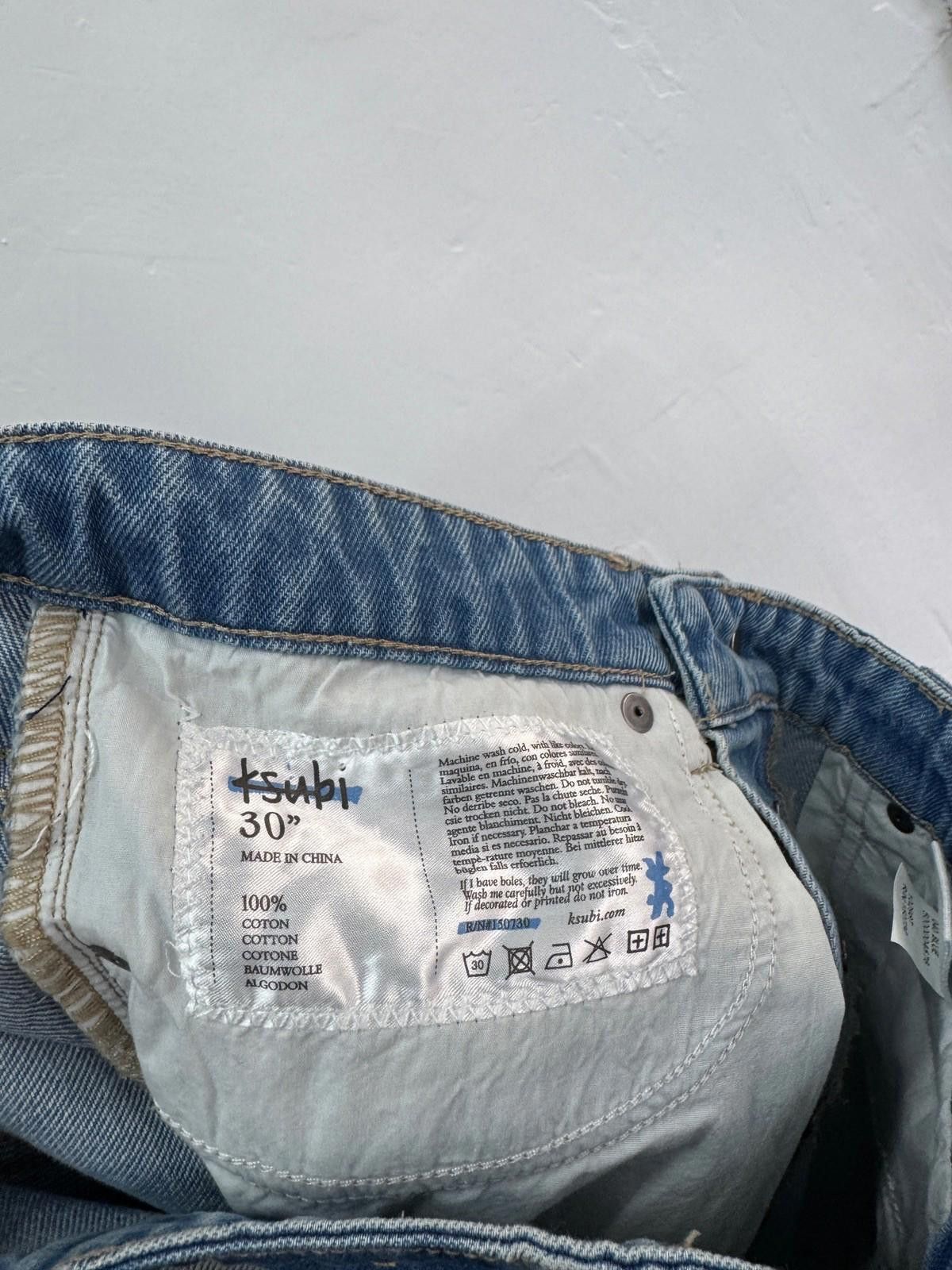 Ksubi new Ksubi mens denim jeans BULLET DOOM BLUE 30 Size US 30 / EU 46 - 8 Thumbnail