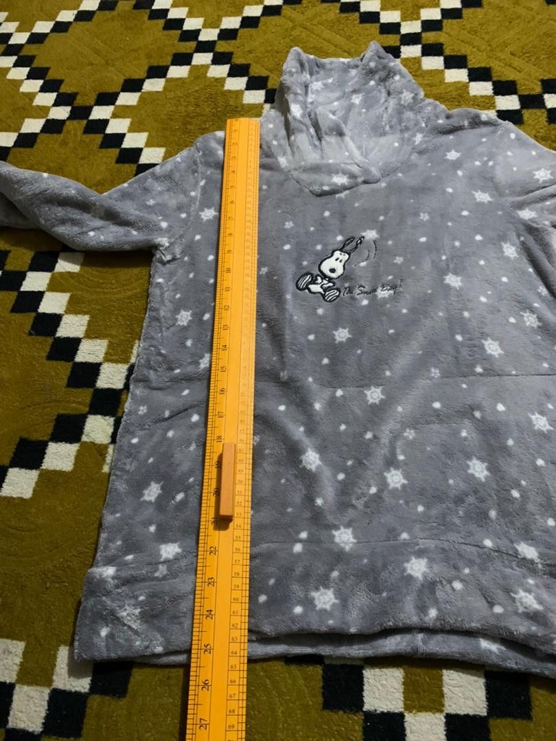 Vintage p4 PEANUTS SNOOPY x GU Fur Fleece Size US S / EU 44-46 / 1 - 5 Thumbnail